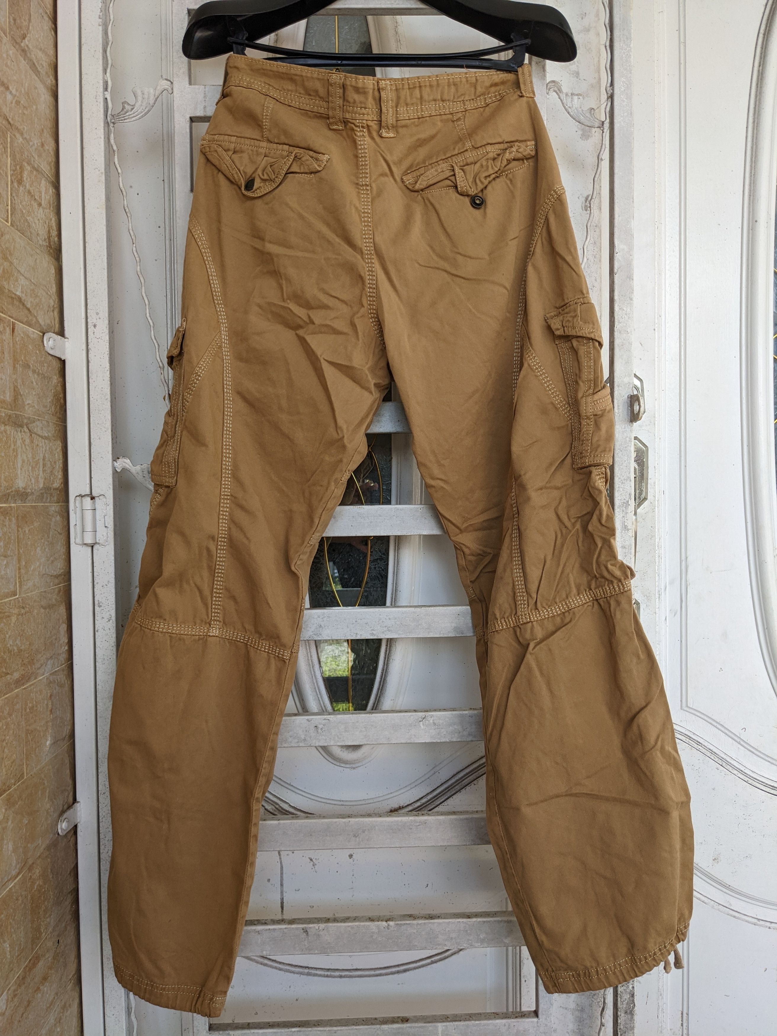 Japanese Brand × Seditionaries VINTAGE PARACHUTE CARGO PANTS/ BONDAGE Size US 34 / EU 50 - 2 Thumbnail
