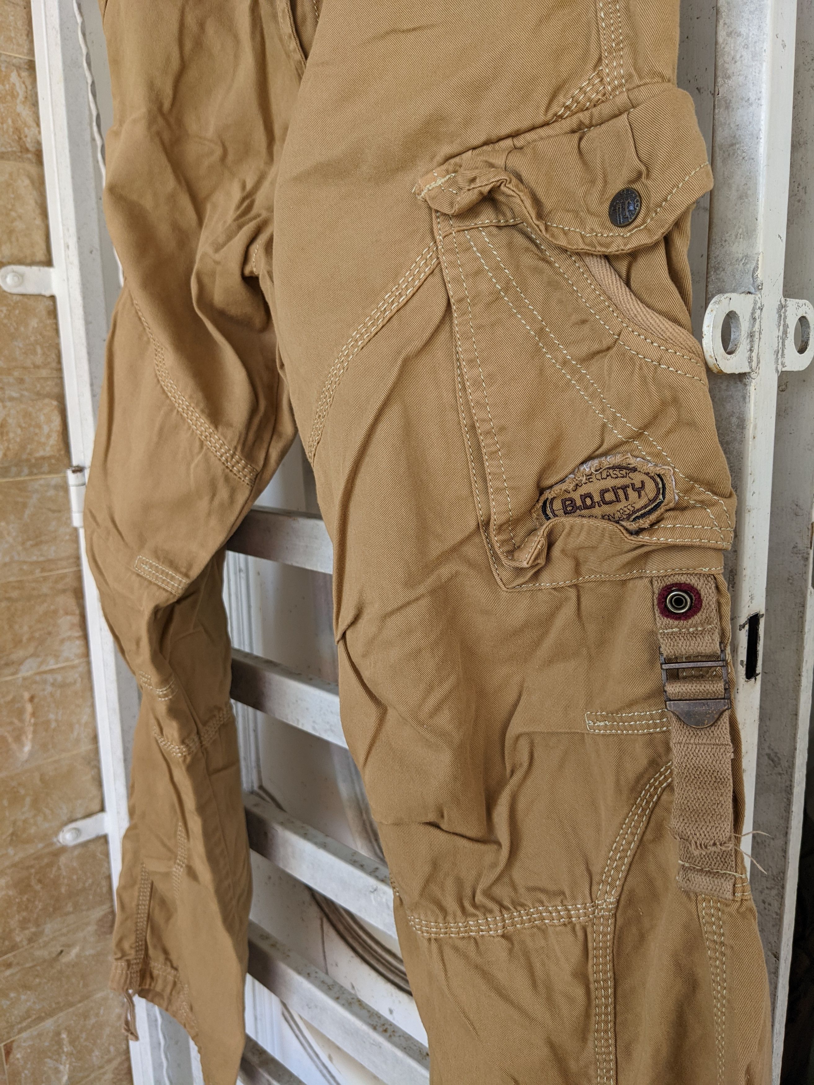 Japanese Brand × Seditionaries VINTAGE PARACHUTE CARGO PANTS/ BONDAGE Size US 34 / EU 50 - 7 Thumbnail