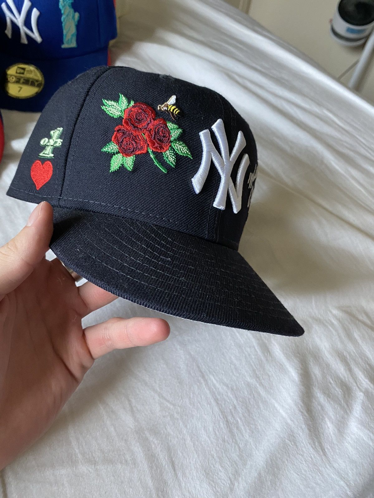 New Era Sz 7 - NY Yankees Fitted Hat | Grailed