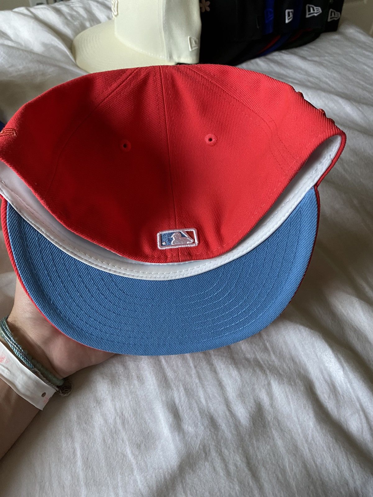 New Era Sz 7 - Los Angeles Dodgers Fitted Hat Size ONE SIZE - 2 Thumbnail