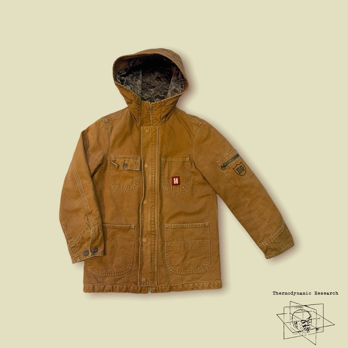 Hysteric Glamour Hysteric Glamour Work Jacket - 1990s Size US S / EU 44-46 / 1 - 1 Thumbnail