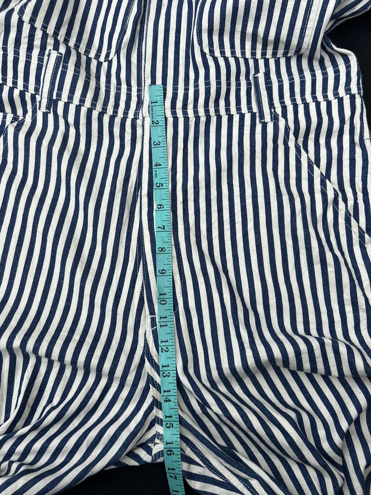 Studio D'Artisan Vintage Studio D’artisan Hickory Striped Jumpsuit Coverall Size US 34 / EU 50 - 4 Thumbnail