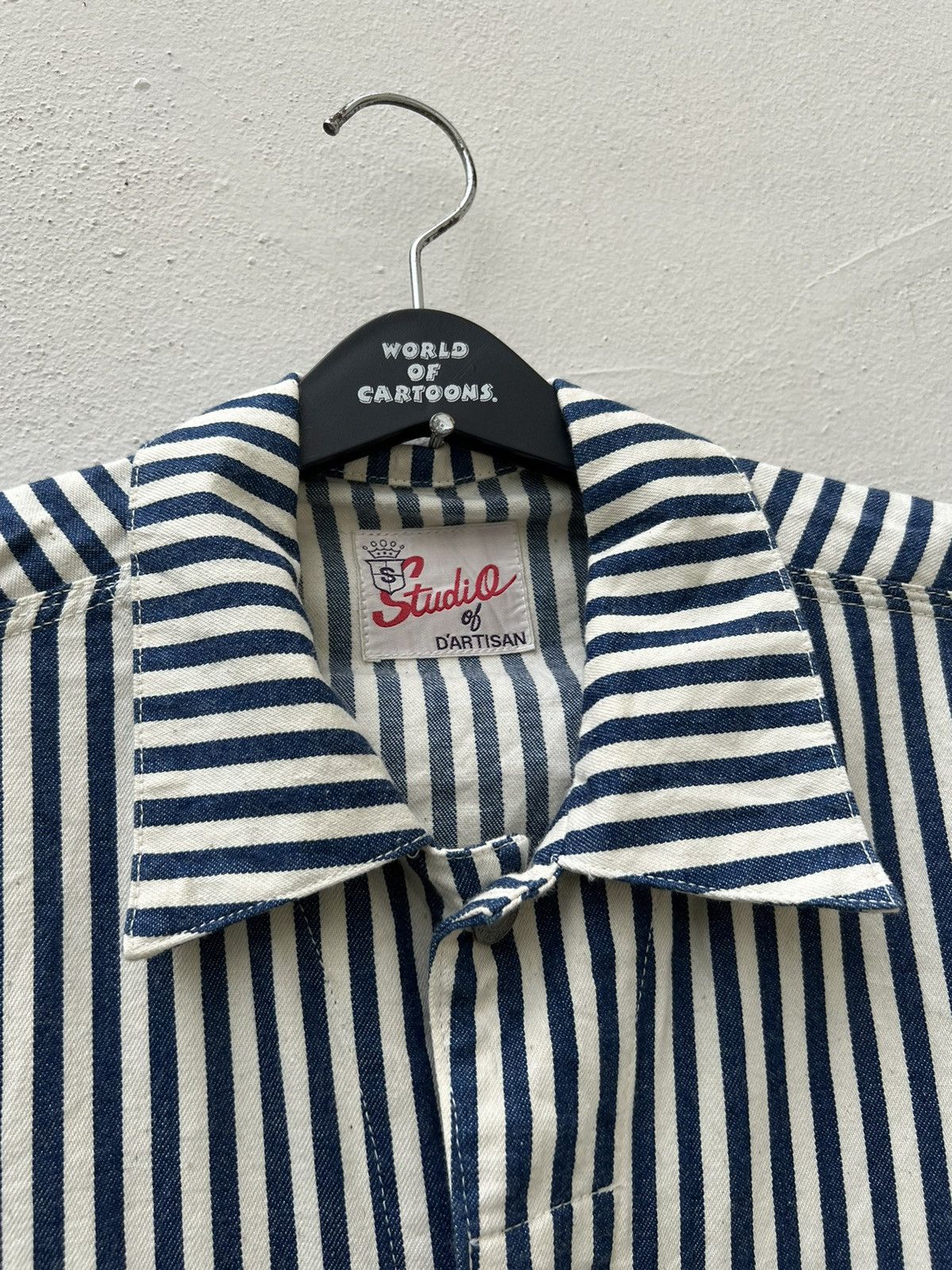 Studio D'Artisan Vintage Studio D’artisan Hickory Striped Jumpsuit Coverall Size US 34 / EU 50 - 13 Thumbnail