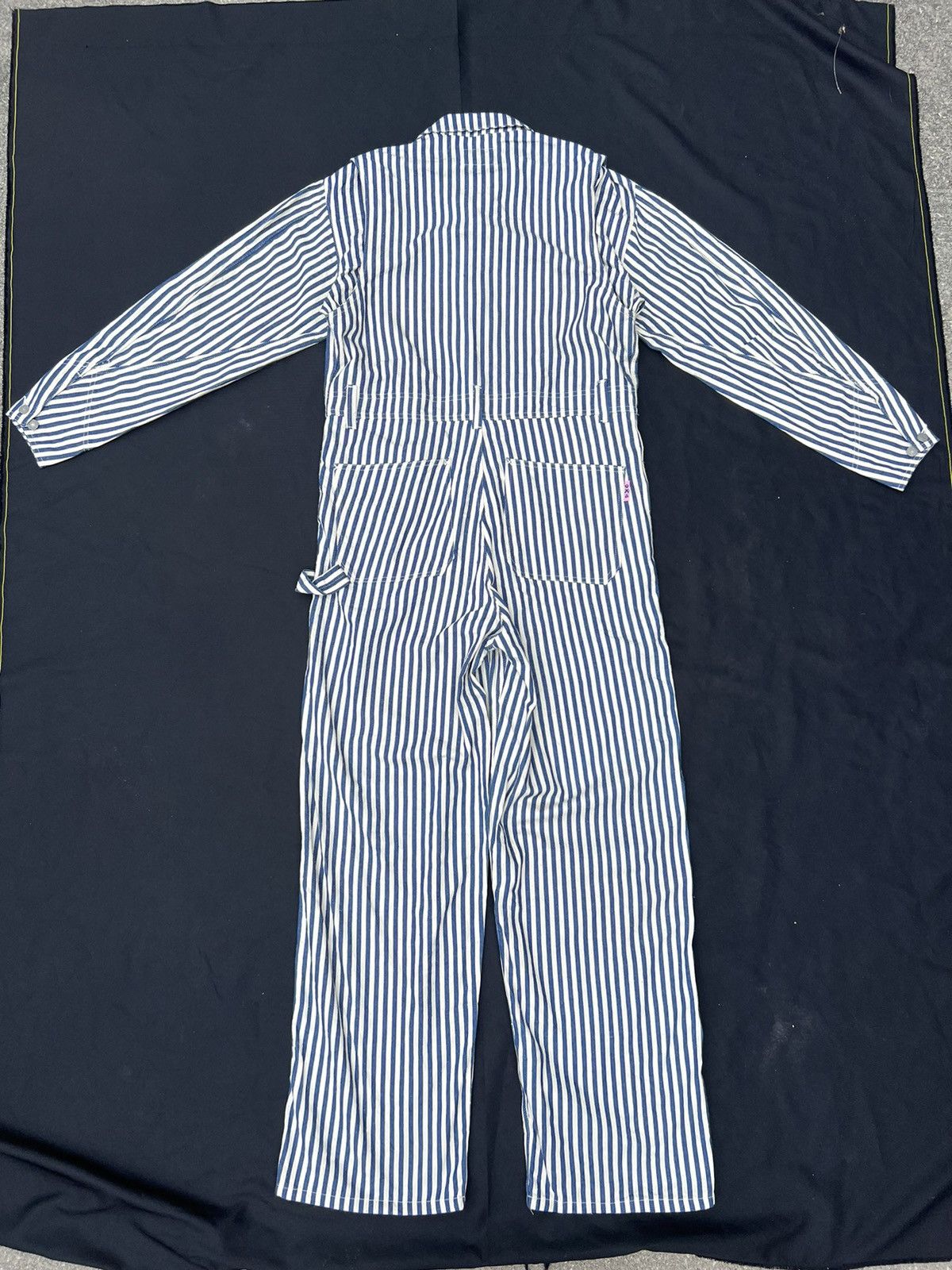 Studio D'Artisan Vintage Studio D’artisan Hickory Striped Jumpsuit Coverall Size US 34 / EU 50 - 7 Thumbnail