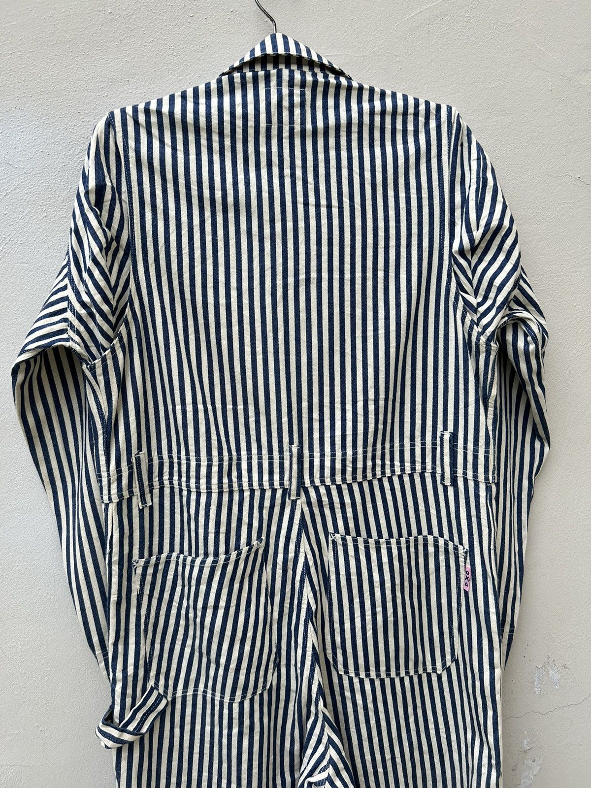 Studio D'Artisan Vintage Studio D’artisan Hickory Striped Jumpsuit Coverall Size US 34 / EU 50 - 18 Thumbnail