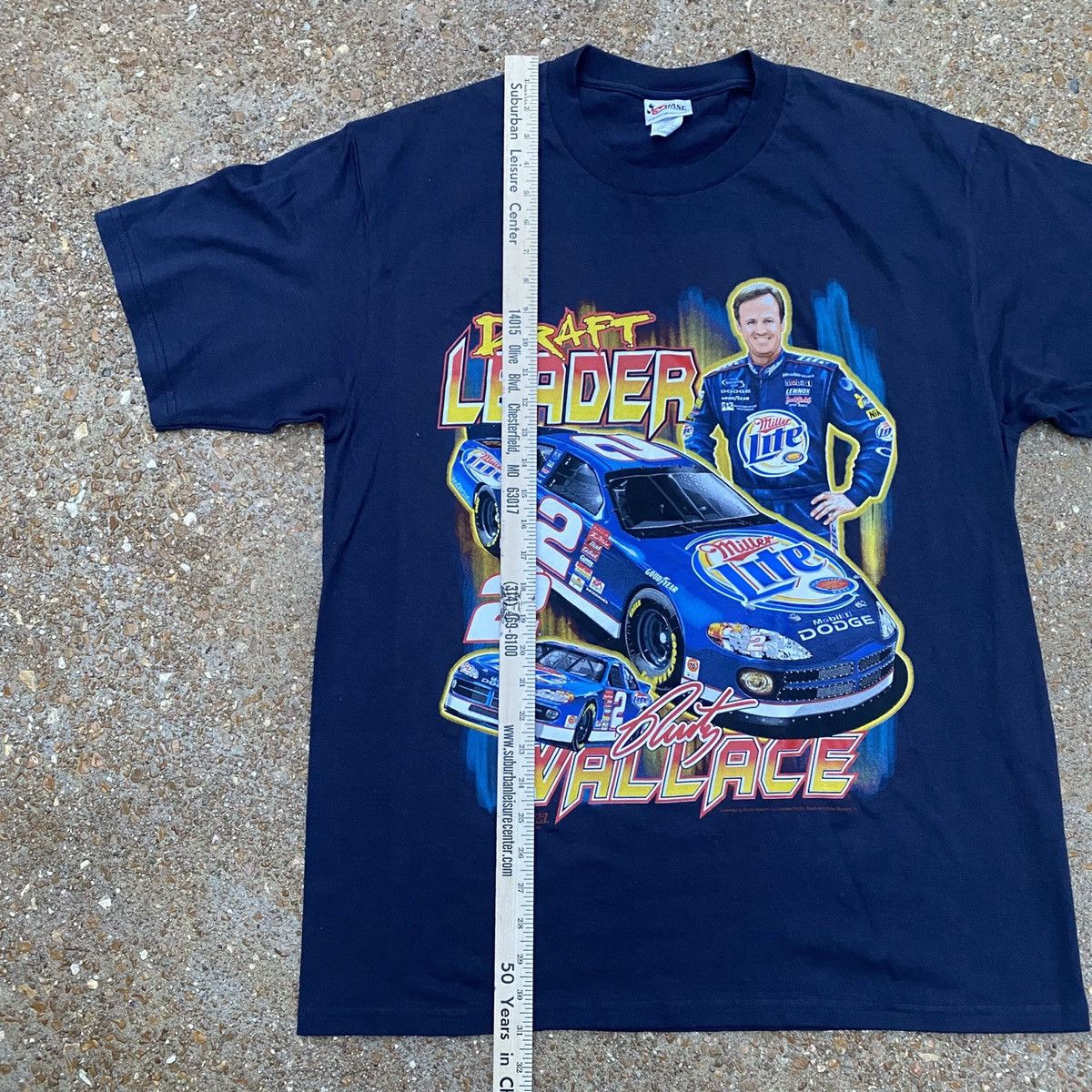 NASCAR × Vintage Vintage Rusty Wallace Tee Size US XL / EU 56 / 4 - 5 Thumbnail