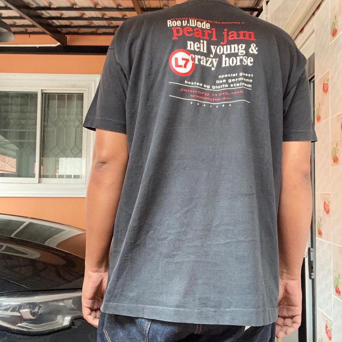 Band Tees × Vintage Rare Vintage 1995 Voters For Choice - Pearl Jam, L7 Size US XL / EU 56 / 4 - 3 Thumbnail