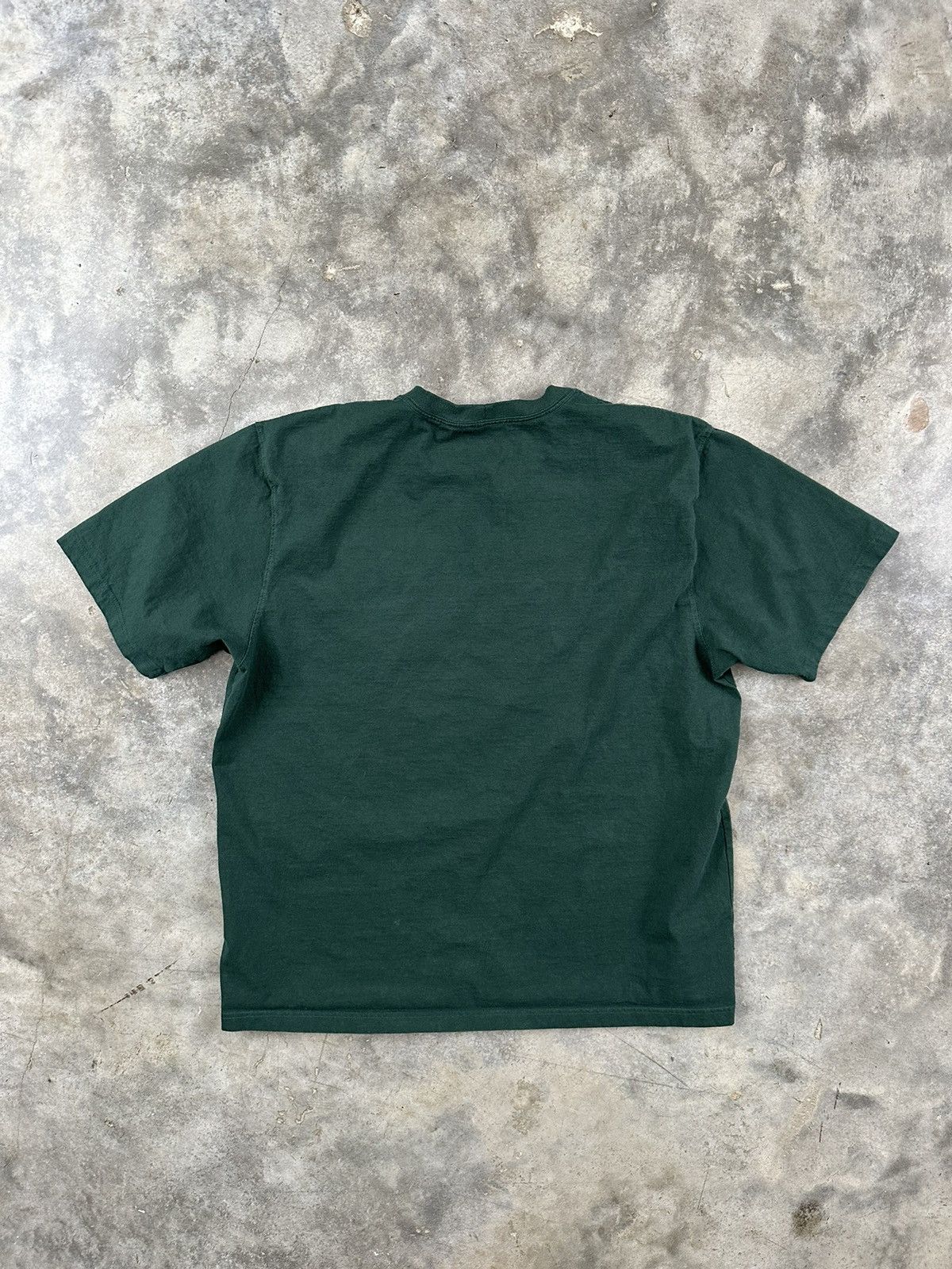 Carhartt Carhartt Forest Green Heavyweight Work Pocket Logo Tee XL Size US XL / EU 56 / 4 - 3 Thumbnail