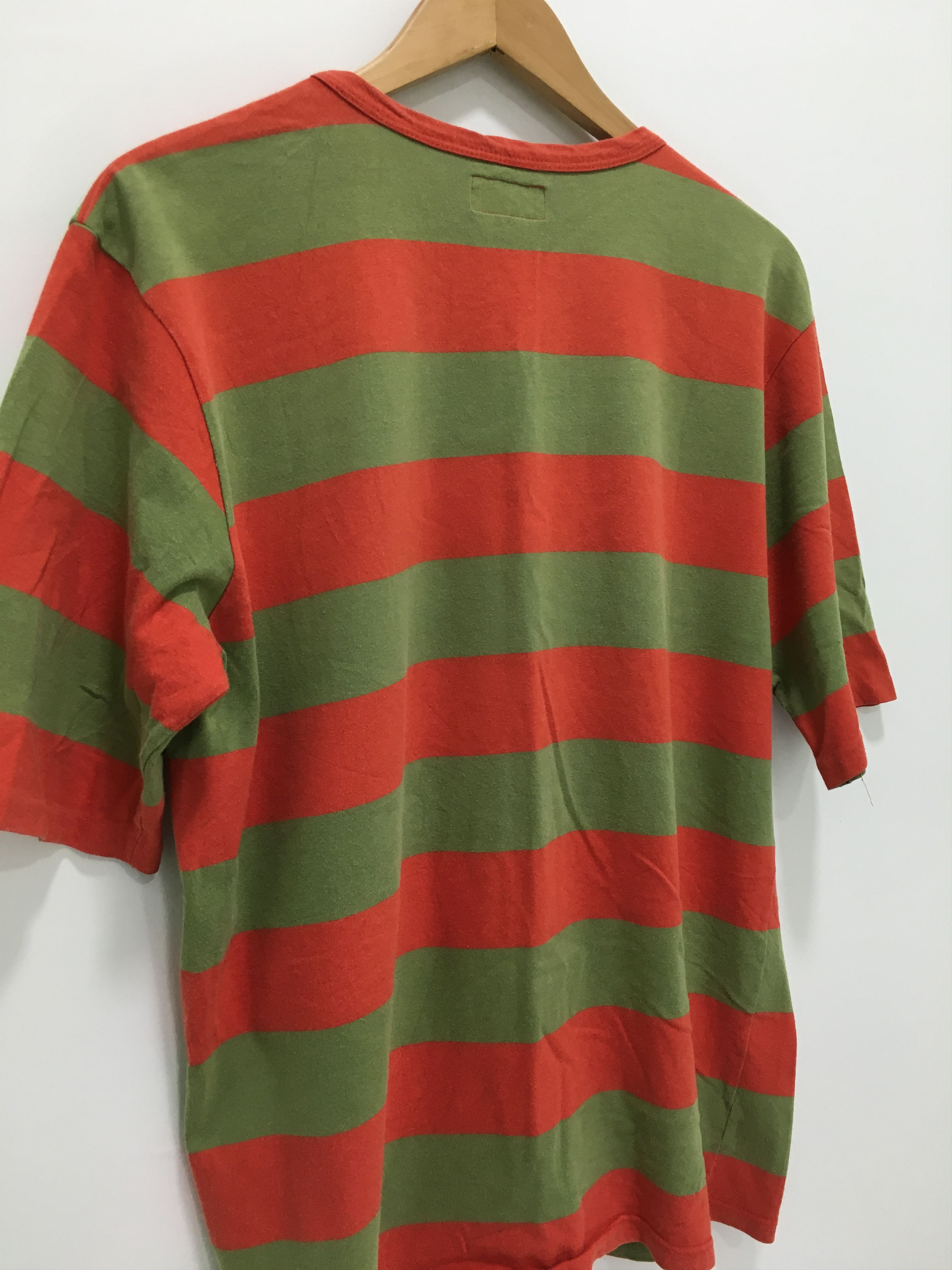agnes b. Agnes B. Homme Paris Bold Stripes Tshirt Rockabilly Style Size US M / EU 48-50 / 2 - 9 Thumbnail