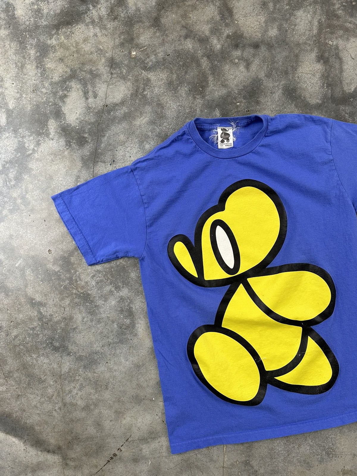 Father Steve Father Steve Blue + Yellow Big Logo Mouse Tee Sz. Medium Size US M / EU 48-50 / 2 - 2 Thumbnail