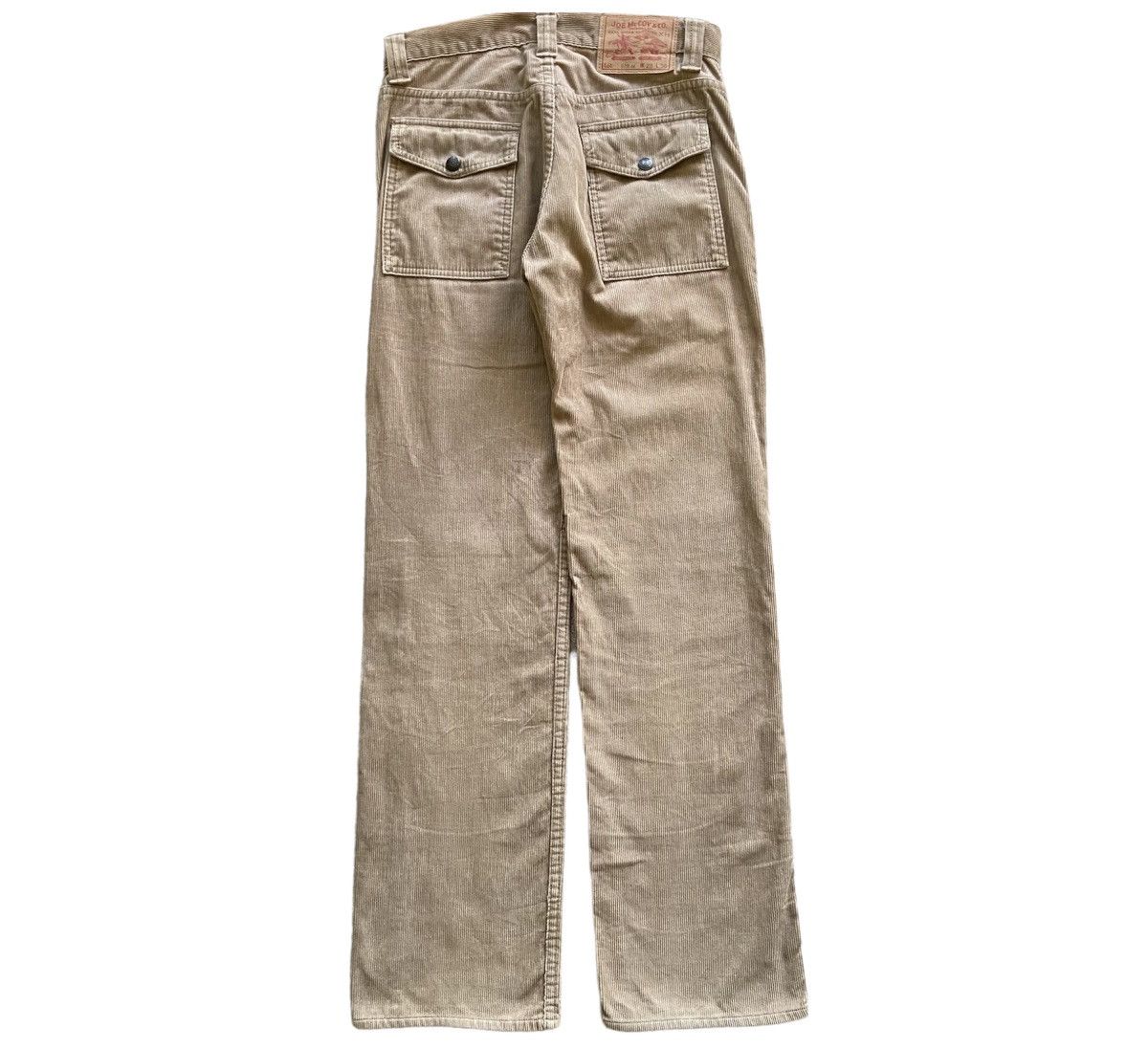 The Real McCoy's Joe McCoy Corduroy Bush Pants Size US 28 / EU 44 - 3 Thumbnail