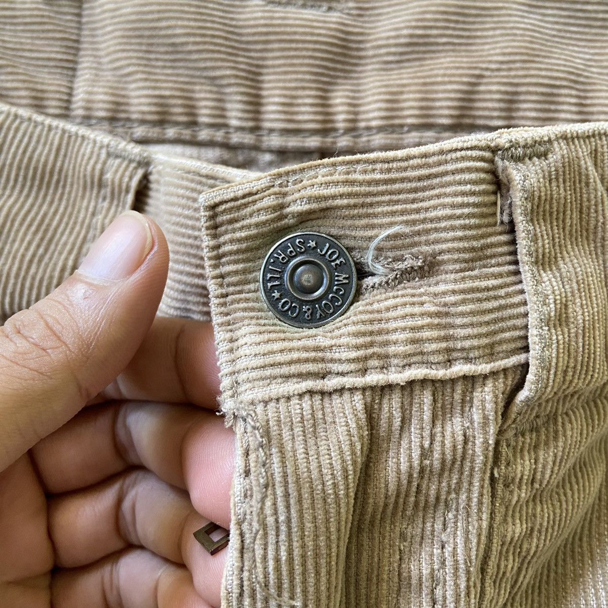 The Real McCoy's Joe McCoy Corduroy Bush Pants Size US 28 / EU 44 - 5 Thumbnail
