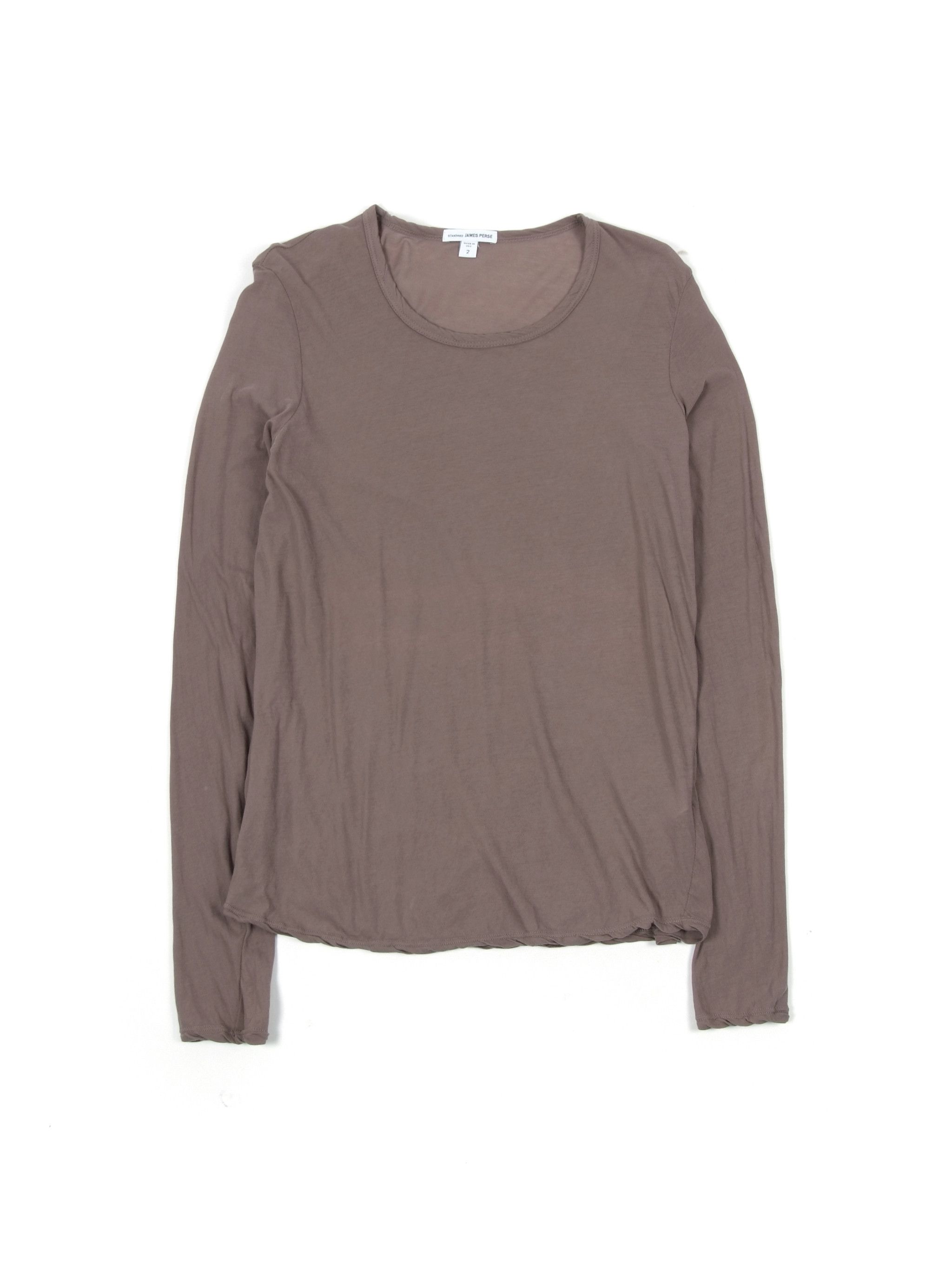James Perse James Perse Long Sleeve T-shirt 2/M Size M / US 6-8 / IT 42-44 - 1 Thumbnail