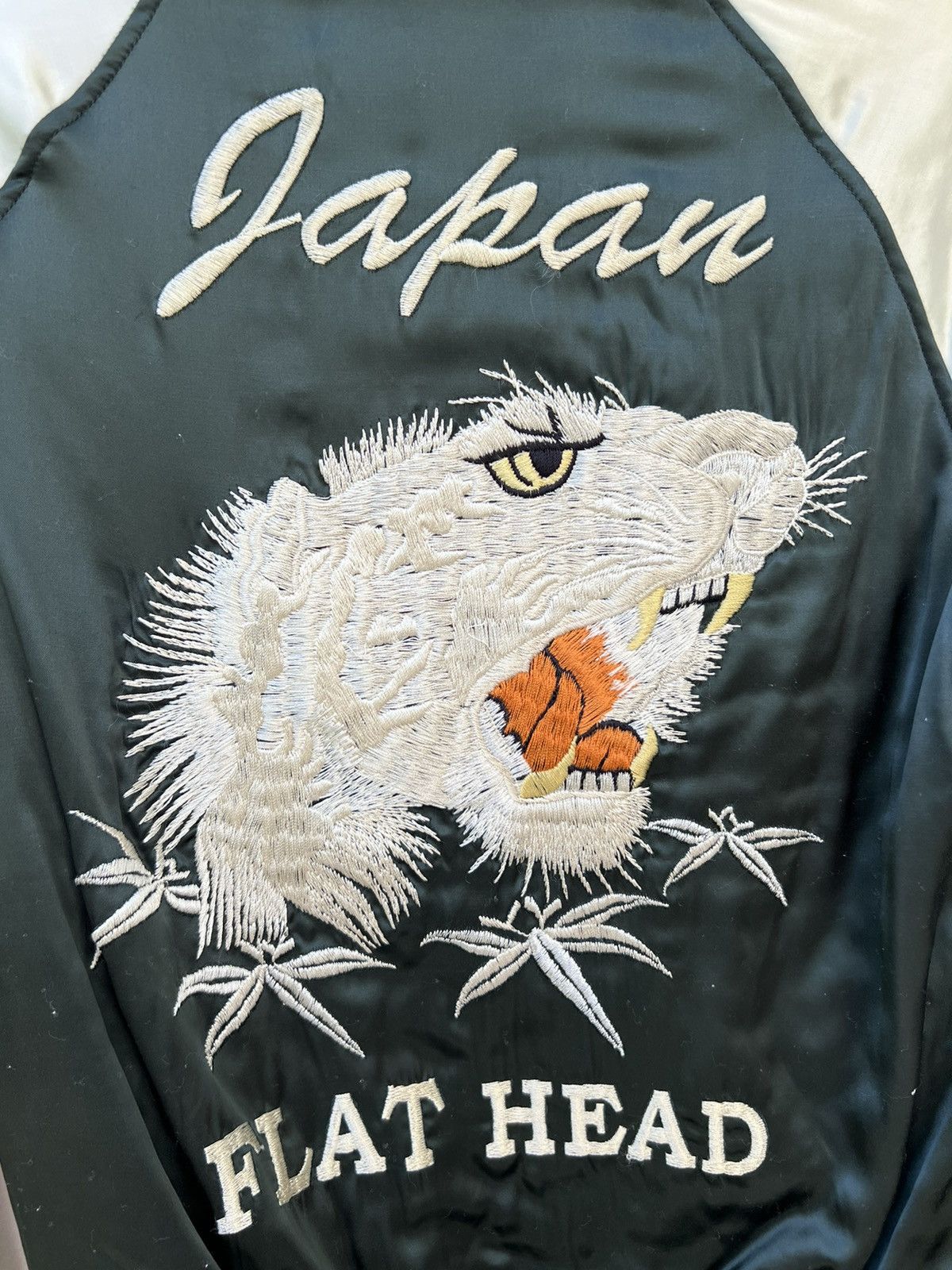 The Flat Head The Flat Head Custom Engines Club Reversible Sukajan Jacket Size US M / EU 48-50 / 2 - 2 Thumbnail