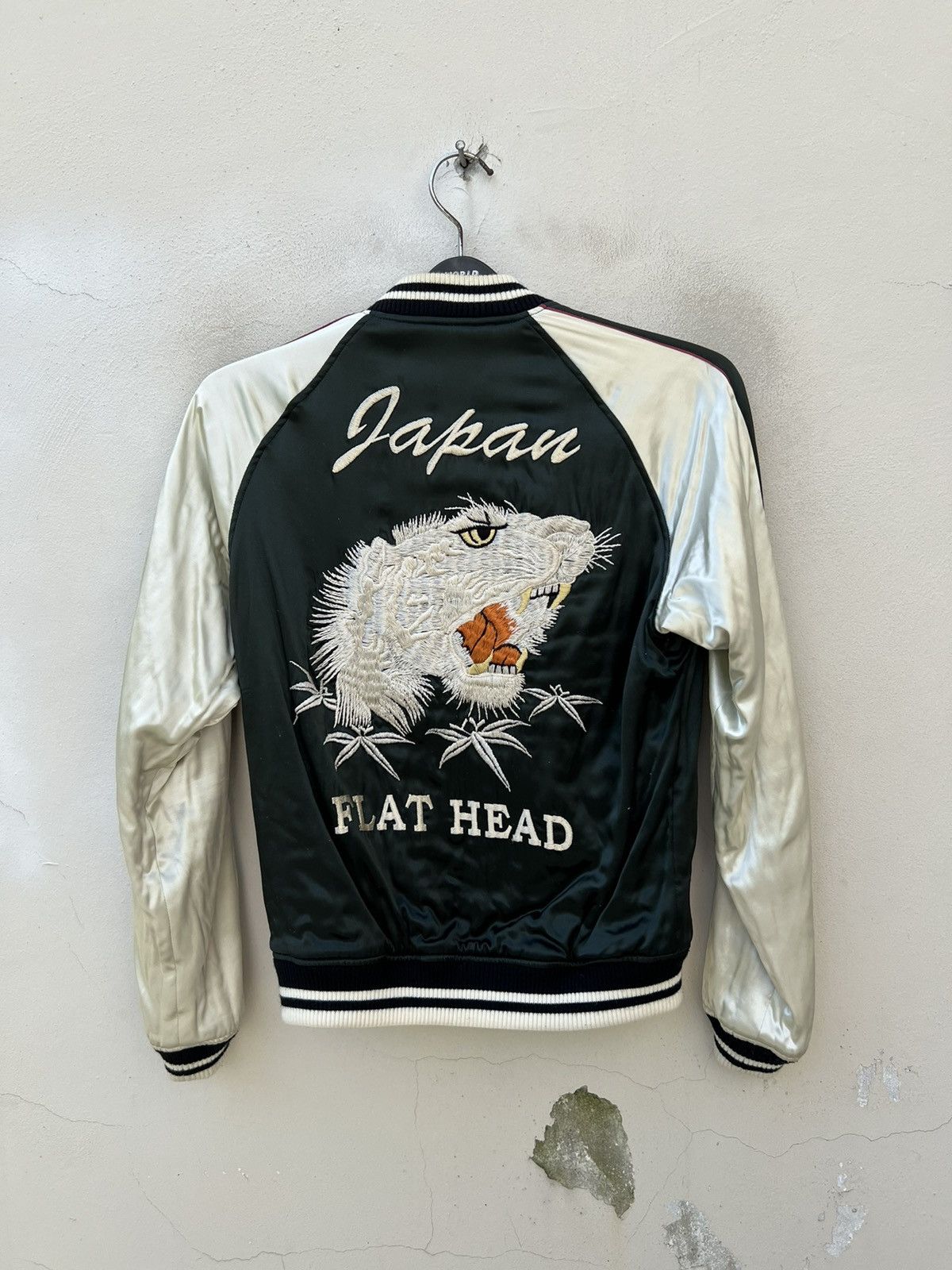 The Flat Head The Flat Head Custom Engines Club Reversible Sukajan Jacket Size US M / EU 48-50 / 2 - 1 Thumbnail