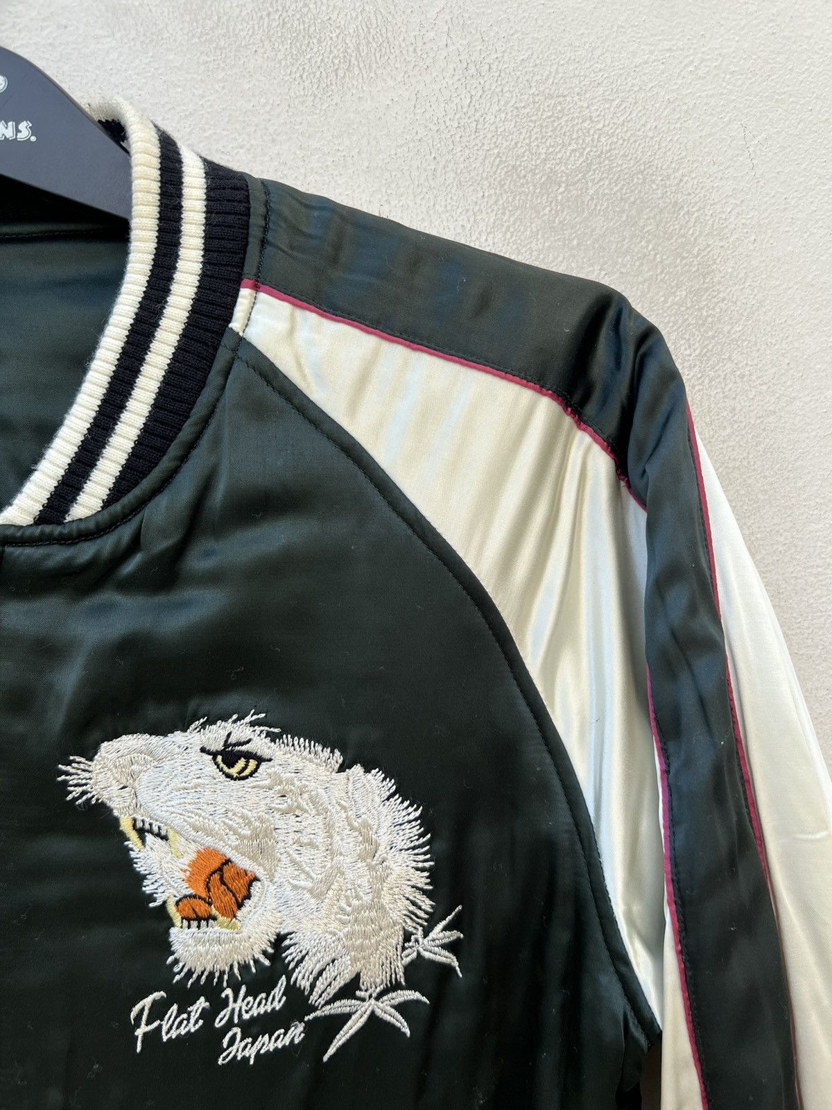 The Flat Head The Flat Head Custom Engines Club Reversible Sukajan Jacket Size US M / EU 48-50 / 2 - 5 Thumbnail