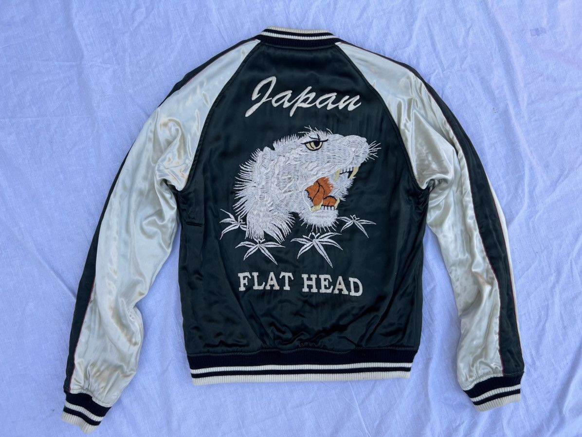 The Flat Head The Flat Head Custom Engines Club Reversible Sukajan Jacket Size US M / EU 48-50 / 2 - 11 Thumbnail