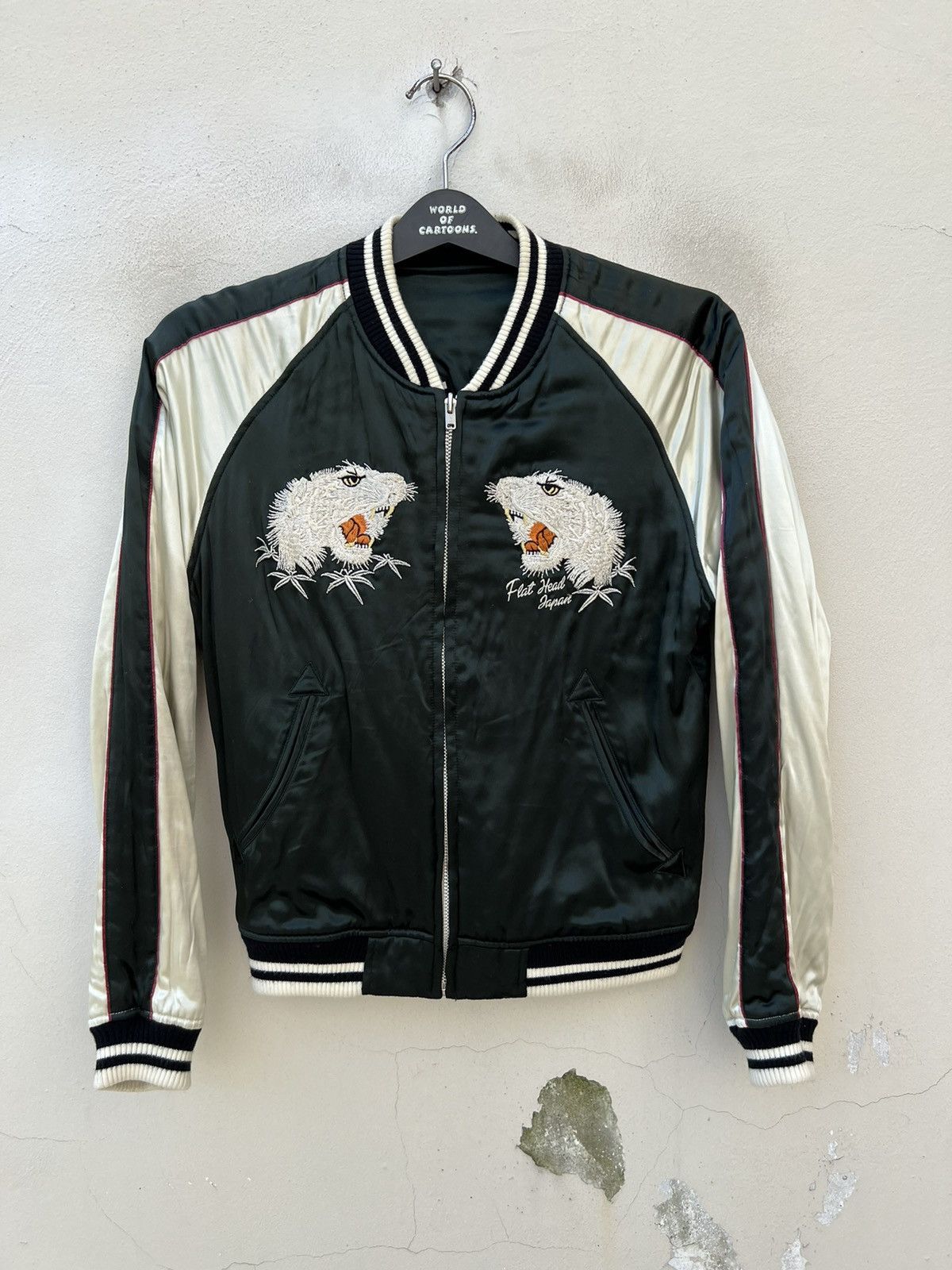 The Flat Head The Flat Head Custom Engines Club Reversible Sukajan Jacket Size US M / EU 48-50 / 2 - 4 Thumbnail