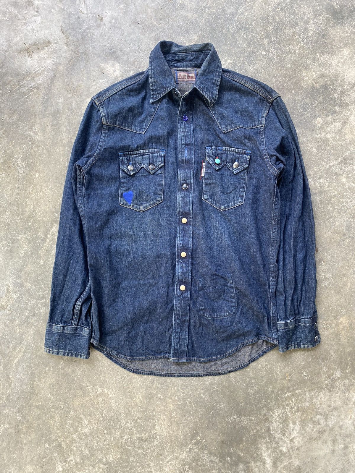 Blue Blue Japan Blue Blue Japan indigo Multi type button shirt Size US XS / EU 42 / 0 - 2 Thumbnail