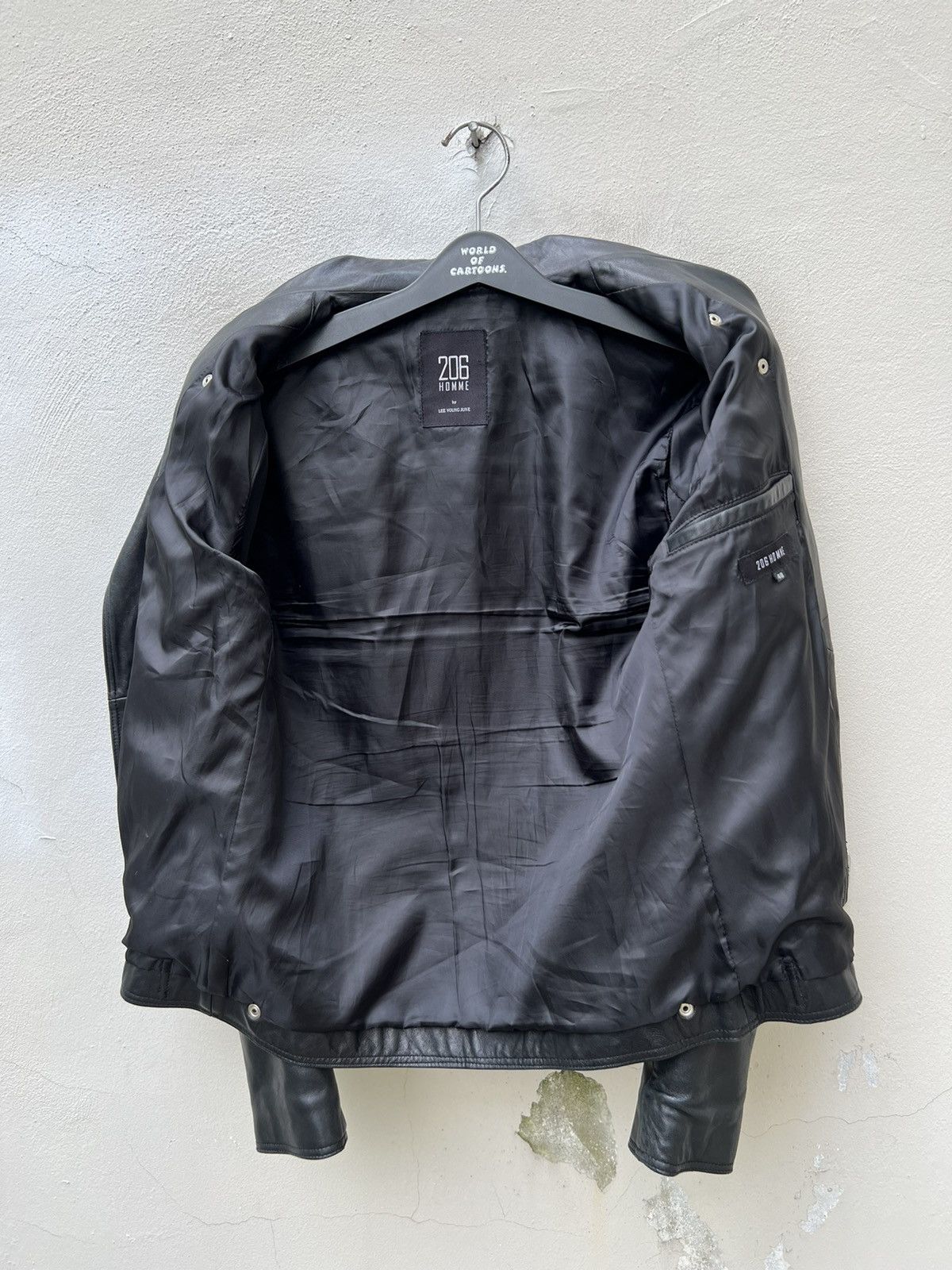 Leather 206 Homme Lee Young June Double Collar Sheep Skin Jacket Size US M / EU 48-50 / 2 - 18 Thumbnail