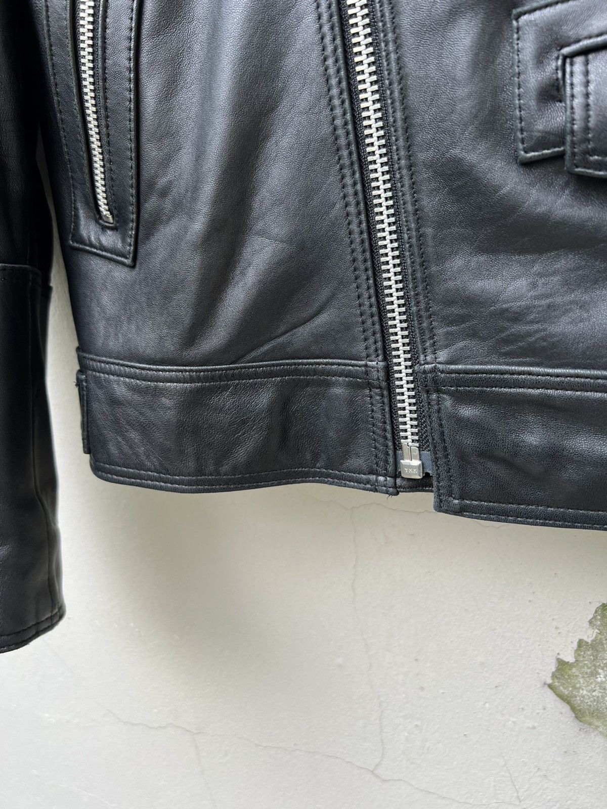 Leather 206 Homme Lee Young June Double Collar Sheep Skin Jacket Size US M / EU 48-50 / 2 - 10 Thumbnail