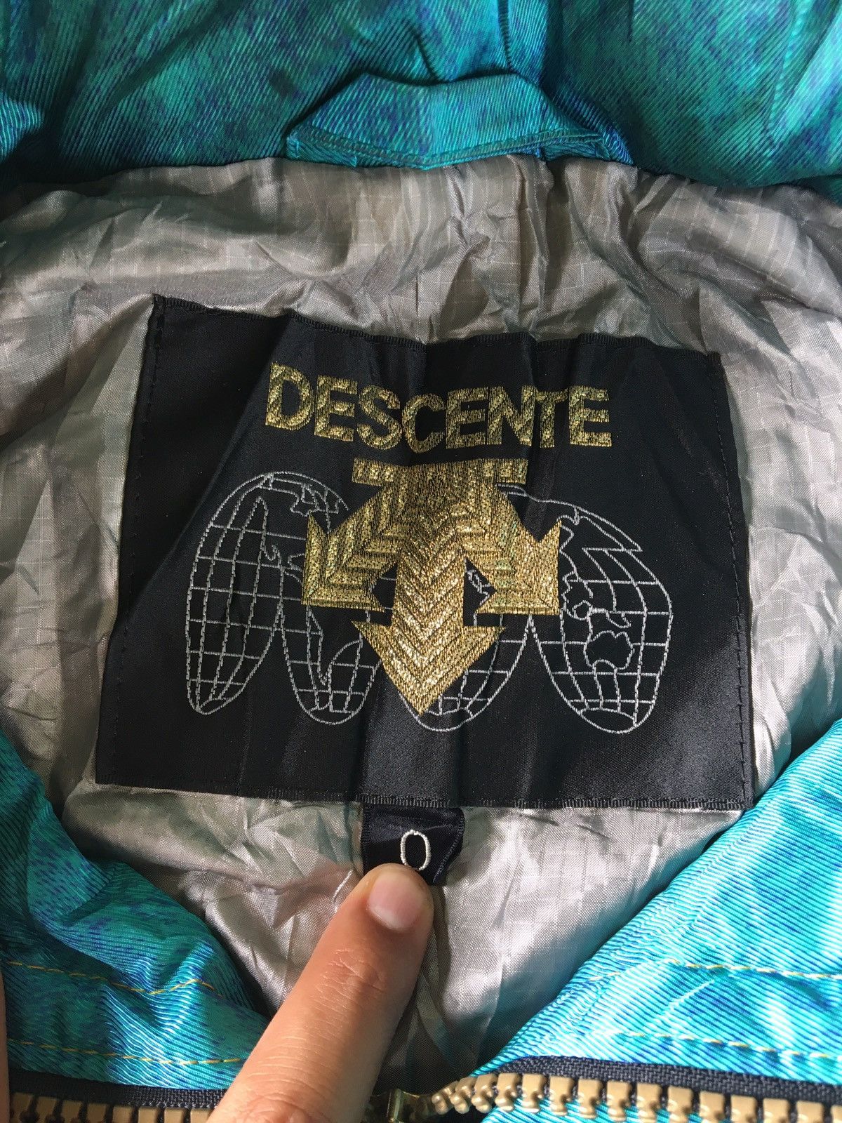 Descente × Japanese Brand 💥RARE Vintage Descente Multicolour Ski Jacket 90s Size US L / EU 52-54 / 3 - 8 Thumbnail
