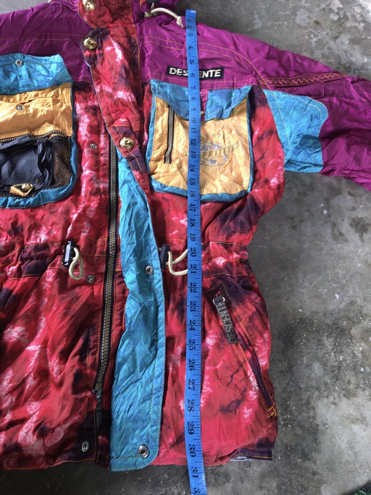 Descente × Japanese Brand 💥RARE Vintage Descente Multicolour Ski Jacket 90s Size US L / EU 52-54 / 3 - 4 Thumbnail