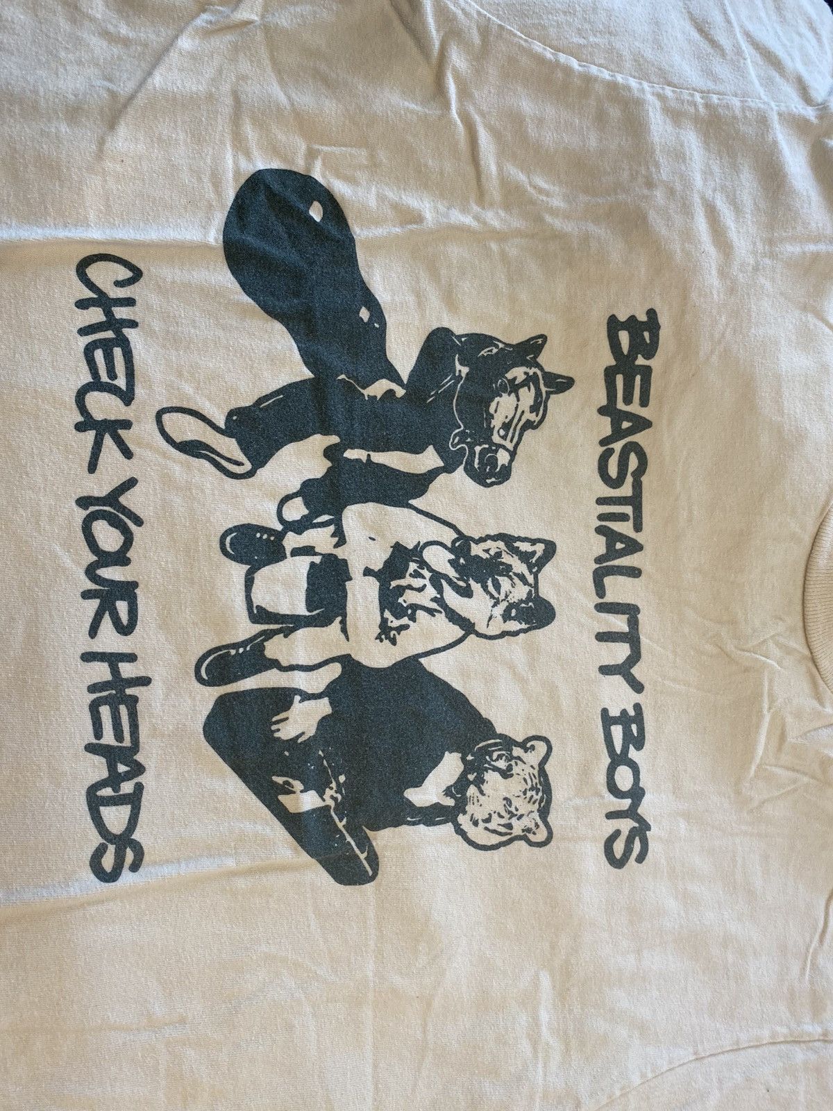 Freshjive × Vintage VINTAGE FRESHJIVE BEASTIALITY BOYS BEASTIE BOYS SHIRT Size US L / EU 52-54 / 3 - 2 Thumbnail