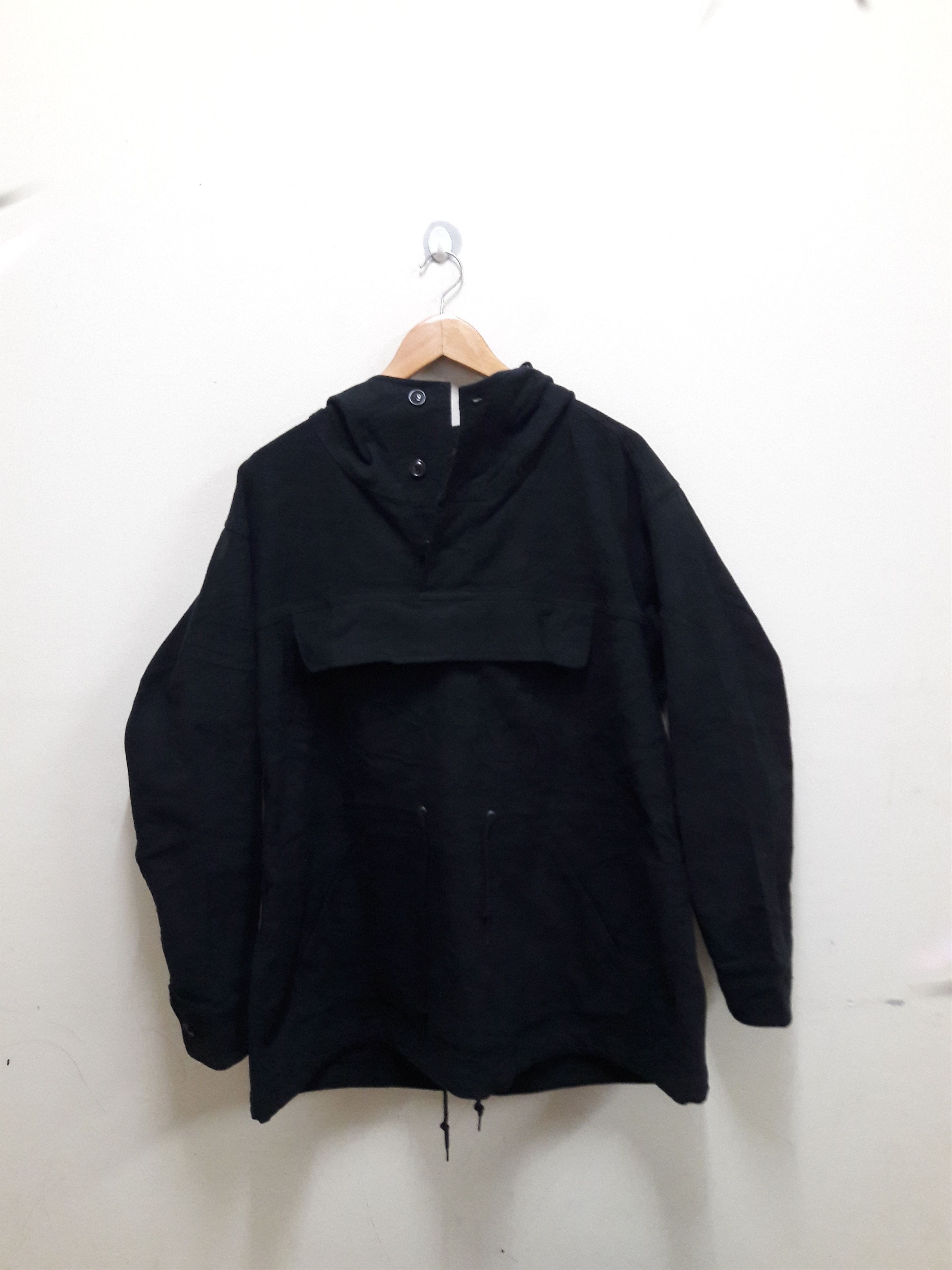 image of John Bull Johnbull Japan Pullover Hoodie Jacket in Black, Men's (Size Large)