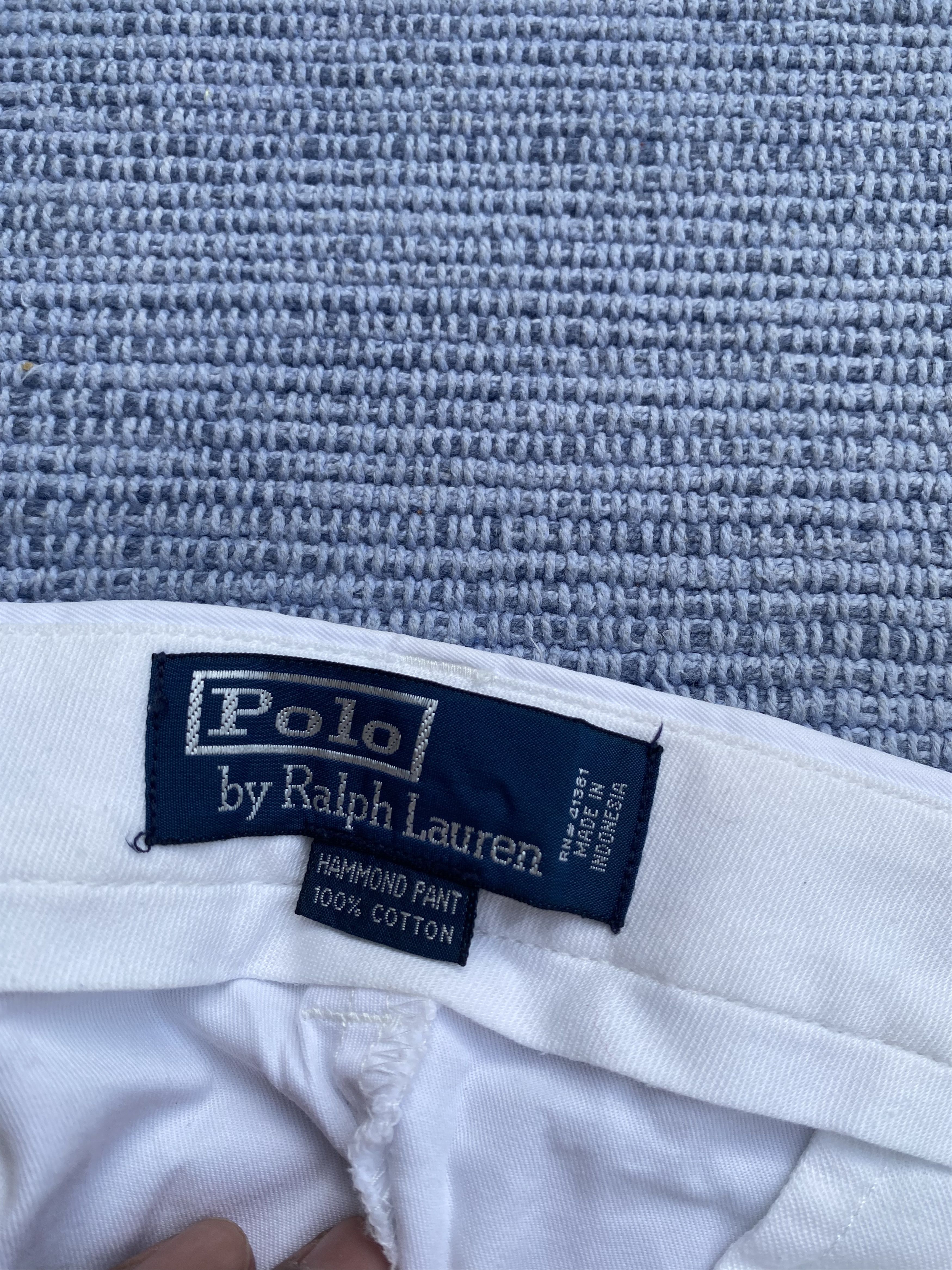 Polo Ralph Lauren × Vintage white hammond pant Size US 35 - 5 Thumbnail