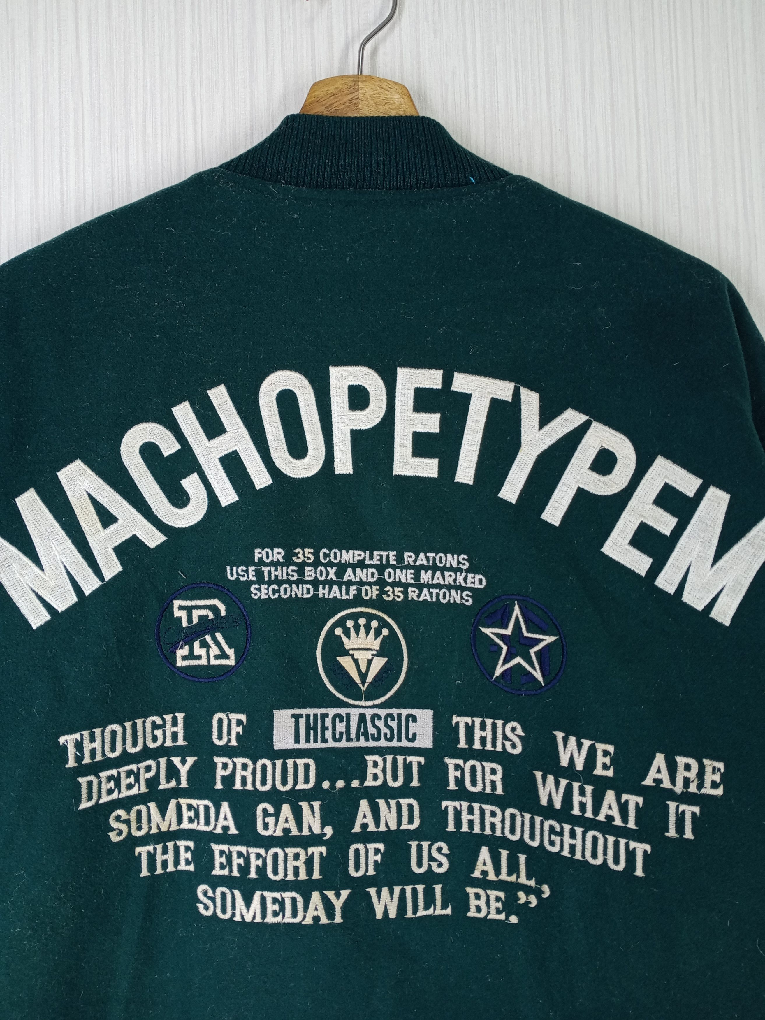 Japanese Brand × Vintage RARE VINTAGE 90'S MAC HOPE VARSITY JACKET Size US L / EU 52-54 / 3 - 3 Thumbnail