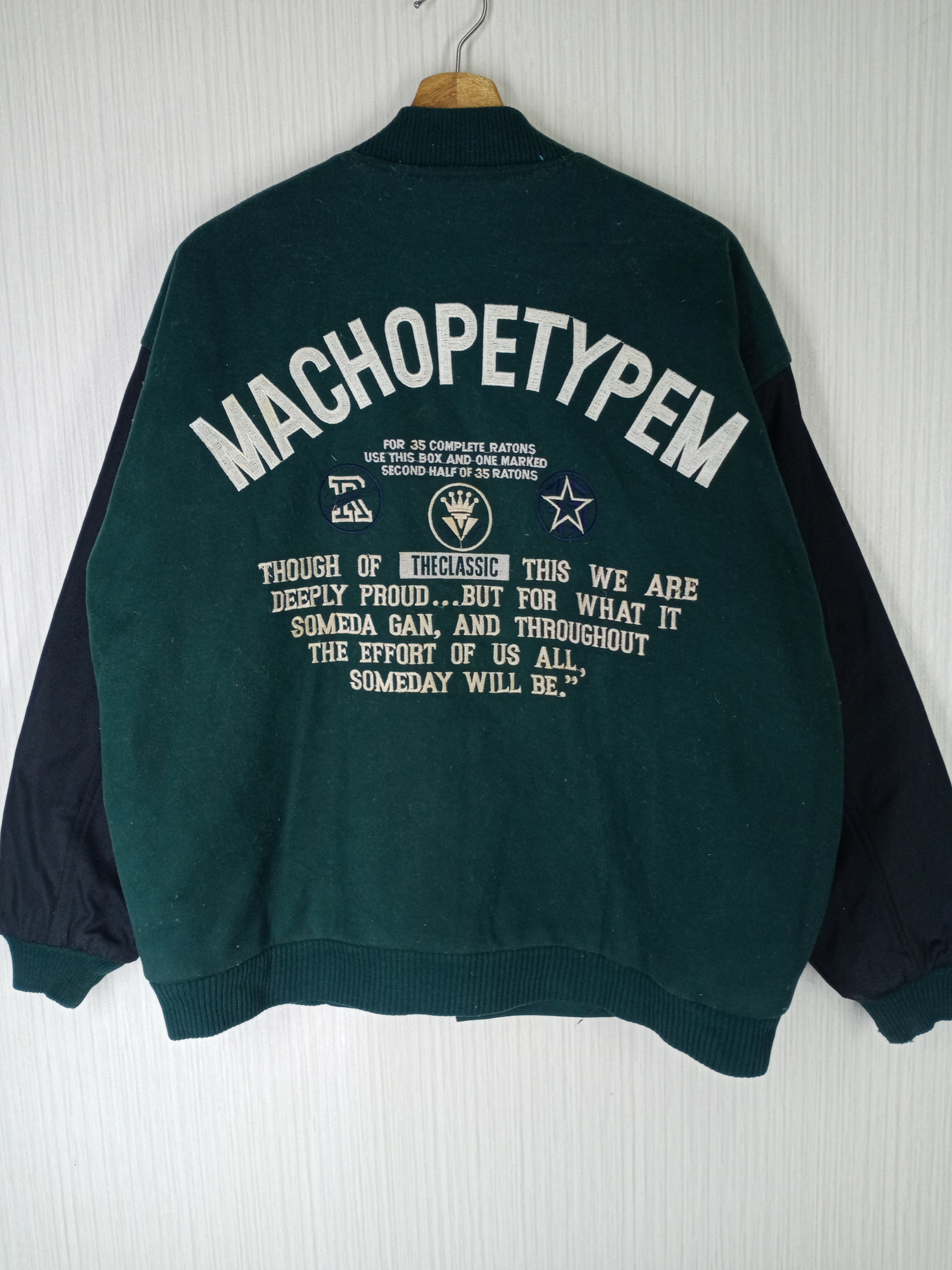 Japanese Brand × Vintage RARE VINTAGE 90'S MAC HOPE VARSITY JACKET Size US L / EU 52-54 / 3 - 1 Thumbnail