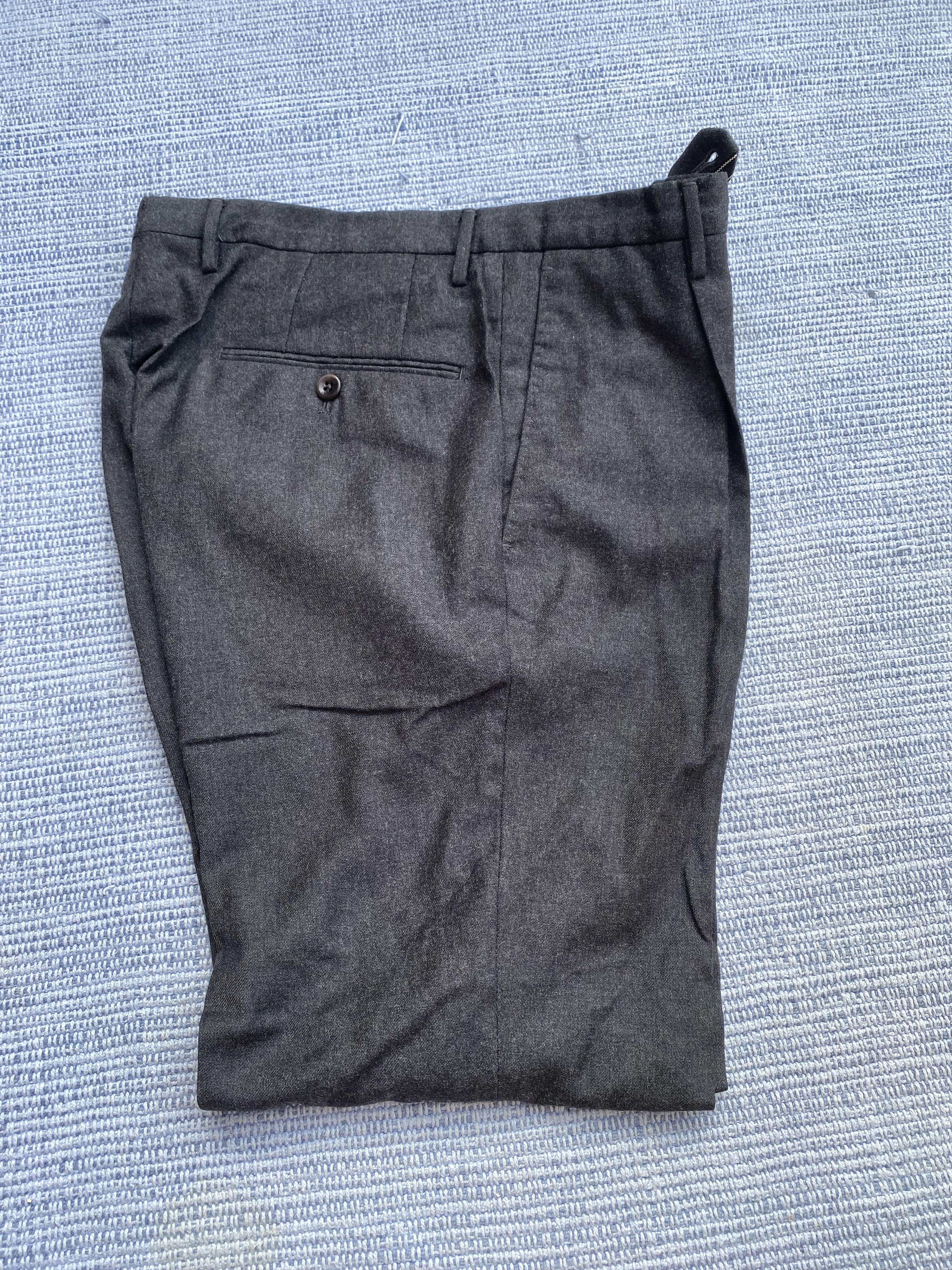 beams F incotex grey pants