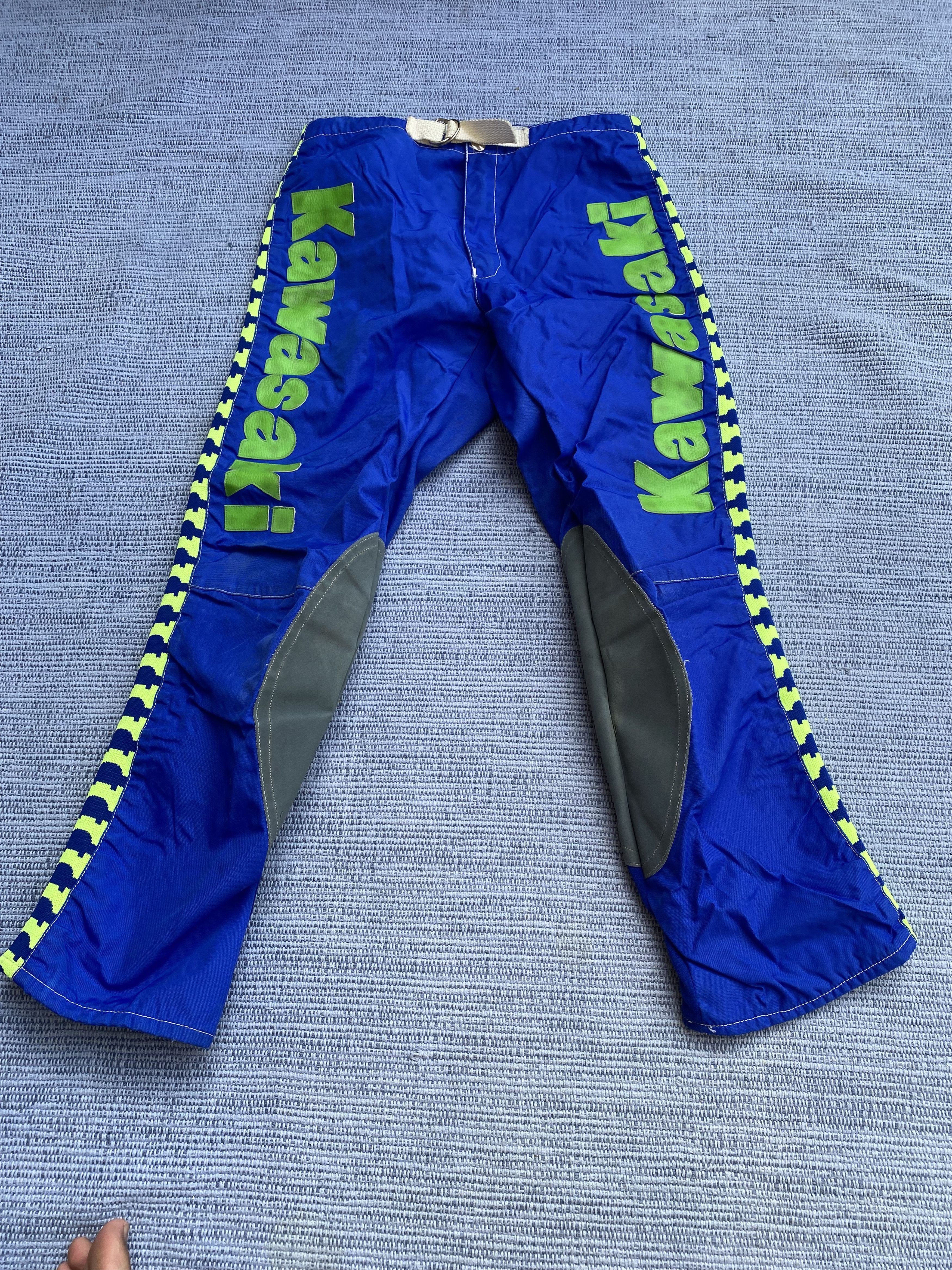 vintage kawasaki nylon pants