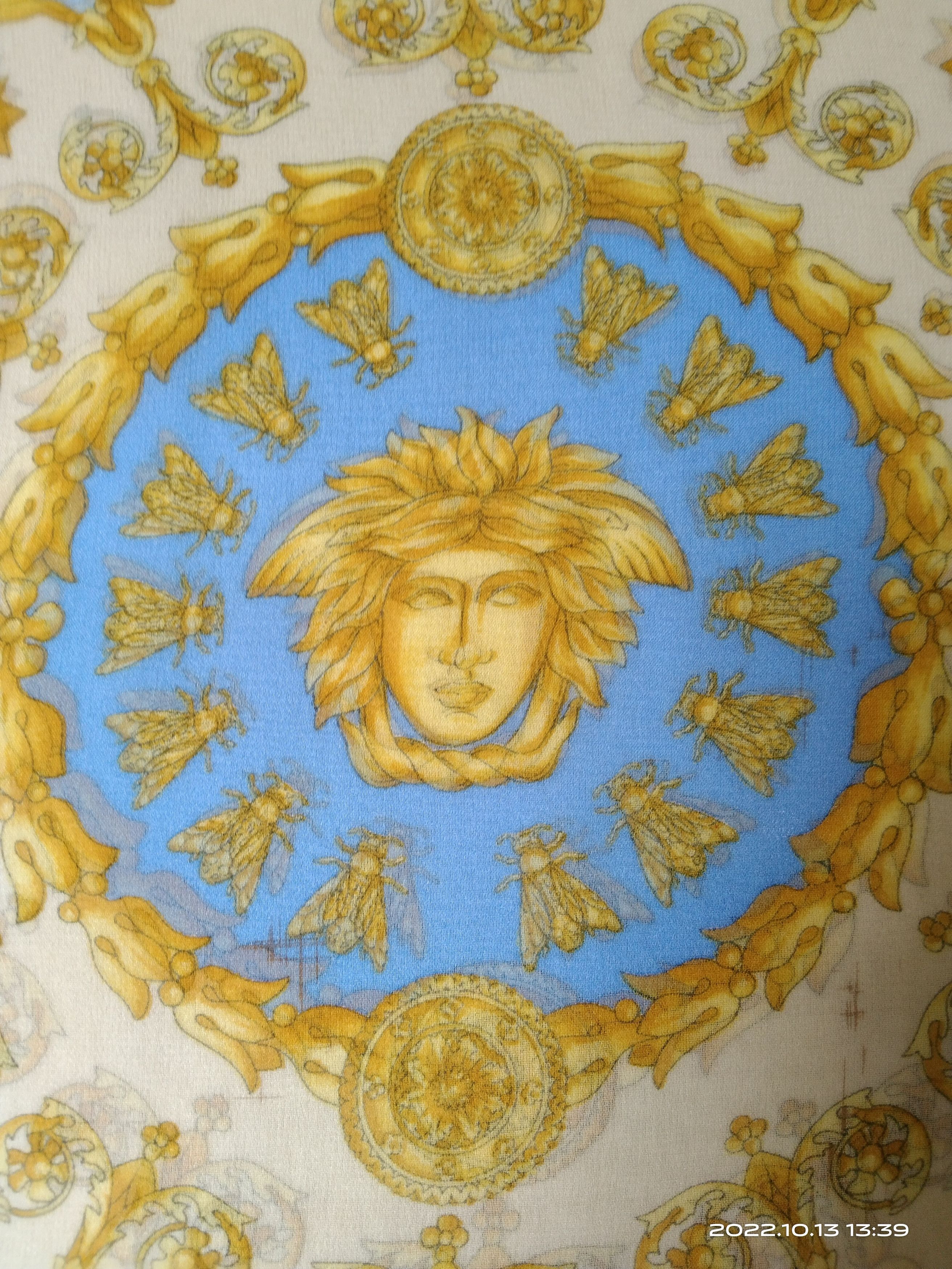 Versace VERSACE SILK MEDUSA MOTIF Size ONE SIZE - 4 Thumbnail