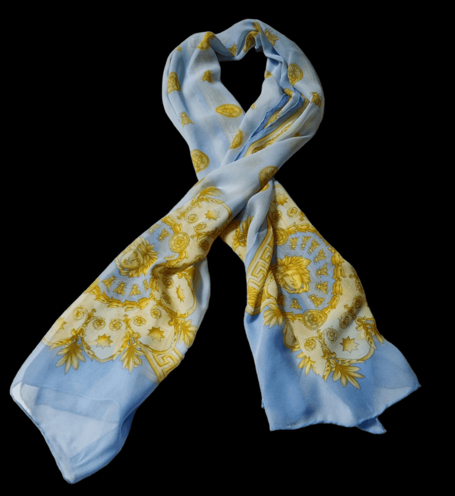 Versace VERSACE SILK MEDUSA MOTIF Size ONE SIZE - 3 Thumbnail