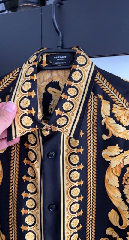 Versace VERSACE BAROCCO SHIRT Size US XL / EU 56 / 4 - 2 Thumbnail