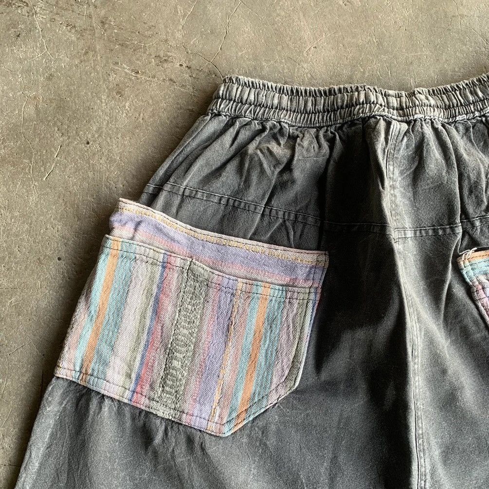 Japanese Brand × Sun Surf VINTAGE NAVAJO BIGPOCKET SPRING WAIST BLACK STORM DROP PANTS Size US 30 / EU 46 - 8 Thumbnail