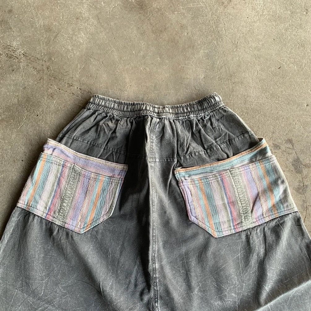 Japanese Brand × Sun Surf VINTAGE NAVAJO BIGPOCKET SPRING WAIST BLACK STORM DROP PANTS Size US 30 / EU 46 - 7 Thumbnail