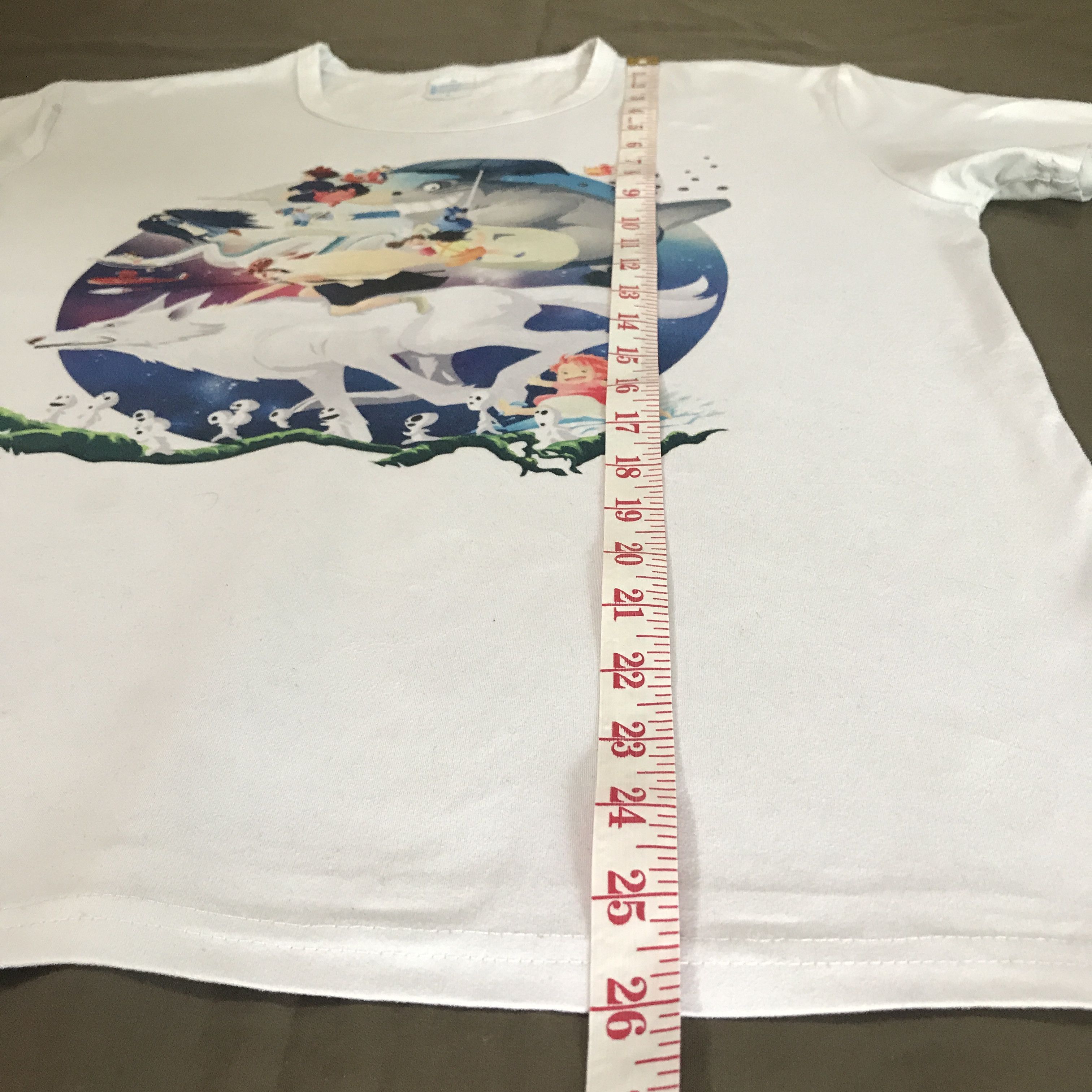 Anime × Cartoon Network × Japanese Brand My Neighbor Totoro Studio Ghibli Promo Tee Shirt Size US L / EU 52-54 / 3 - 9 Thumbnail