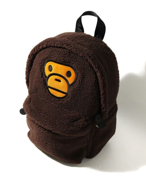 Bape BAPE BABY MILO Plush Backpack Day Pack A Bathing Ape Grailed