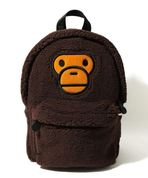 Bape BAPE BABY MILO Plush Backpack Day Pack A Bathing Ape Grailed