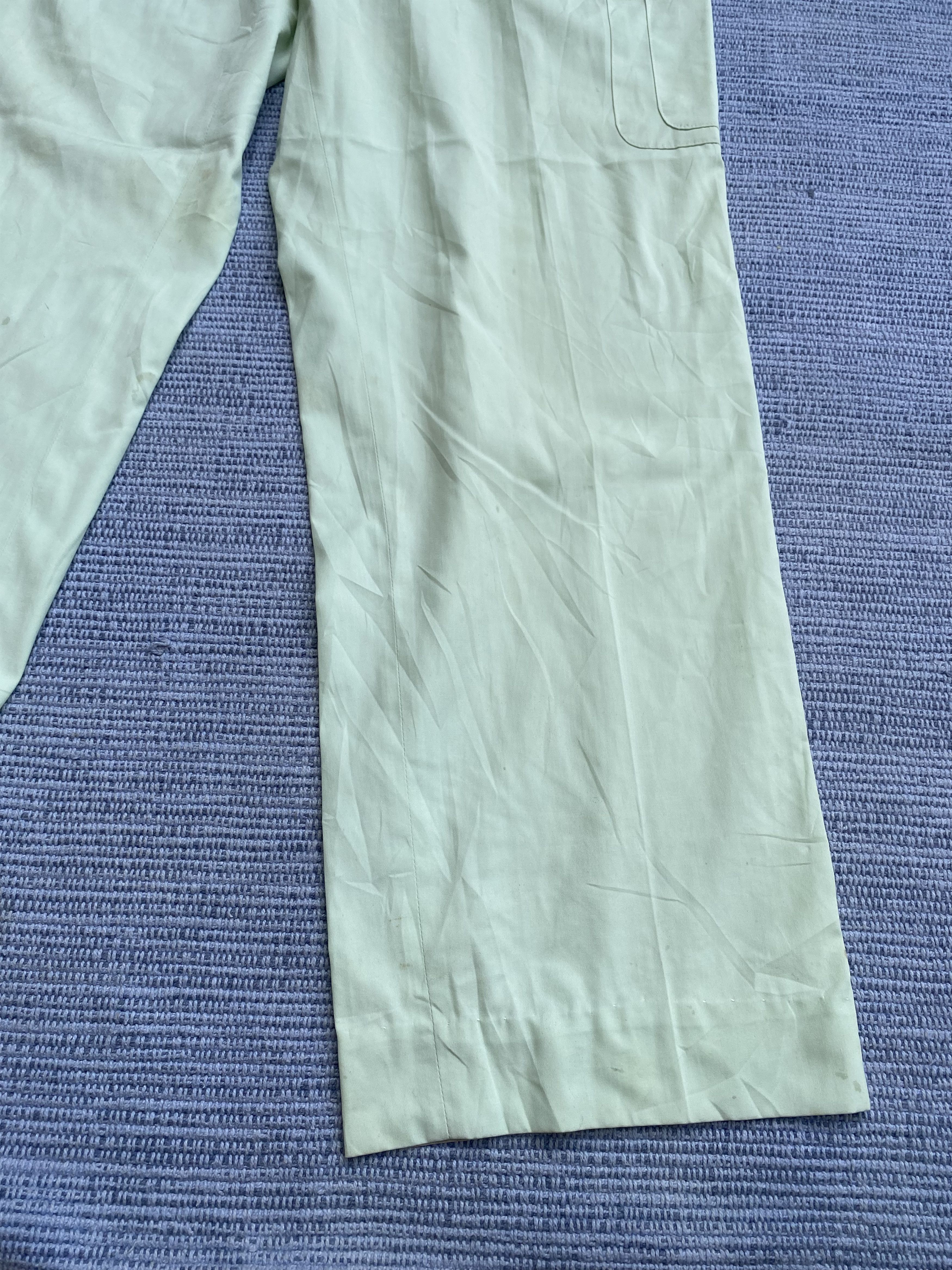 Courreges vintage courreges homme mint panta Size US 33 - 7 Thumbnail