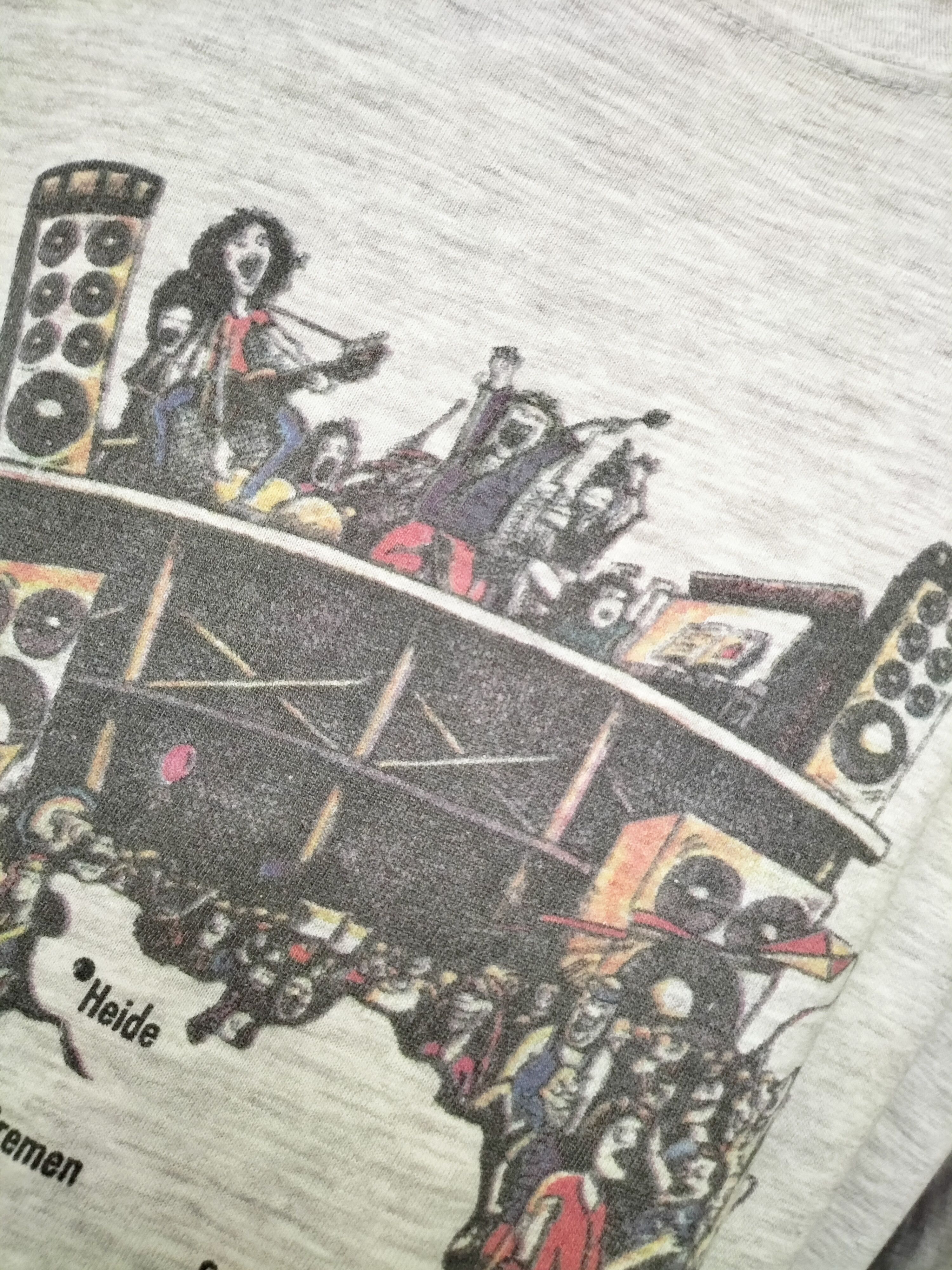 Band Tees Vintage 90s Pur Band Live Open Air 1994 Germany Europe Size US XXL / EU 58 / 5 - 4 Thumbnail