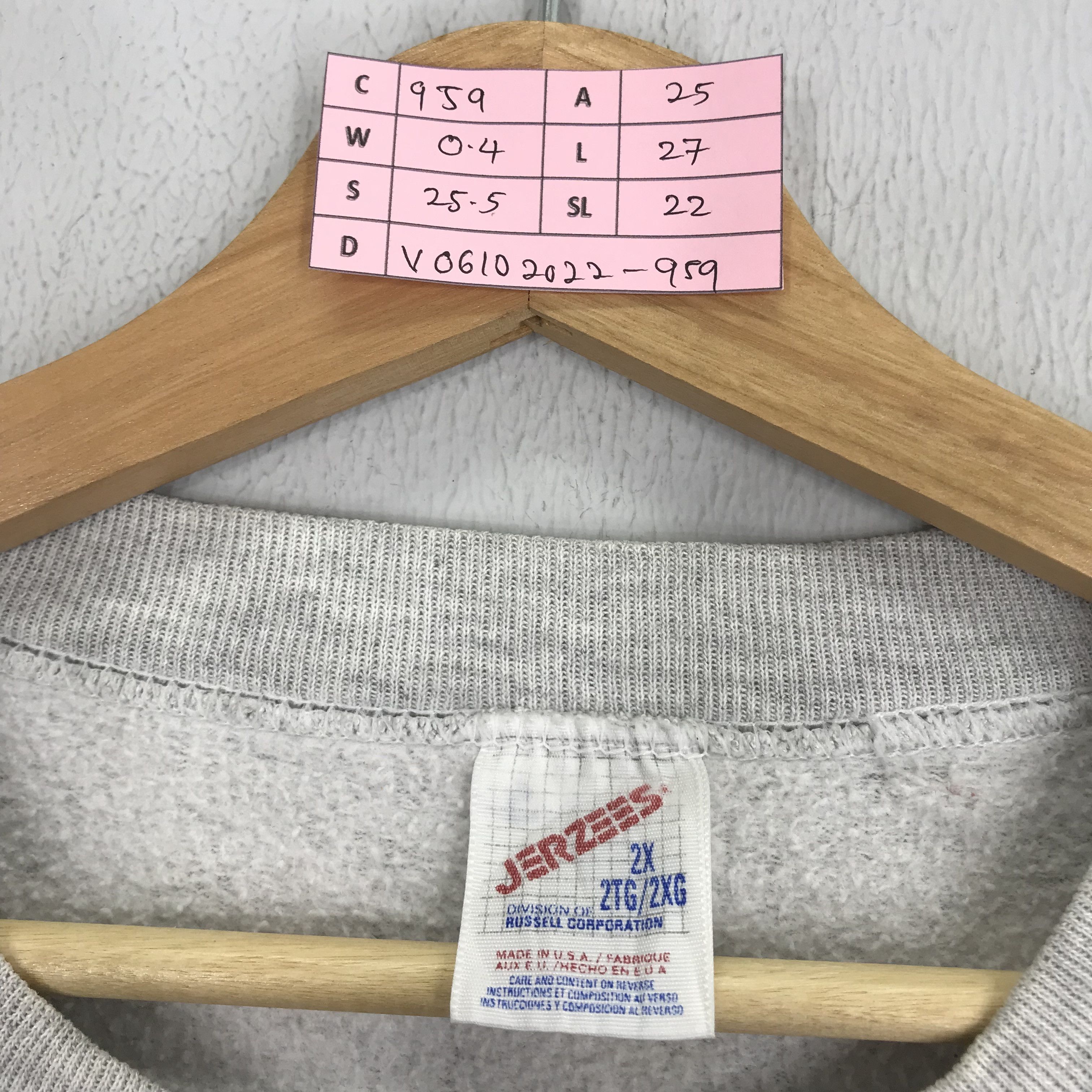 Jerzees Vintage 90s South Dakota Sweatshirts Grey Size US XL / EU 56 / 4 - 9 Thumbnail