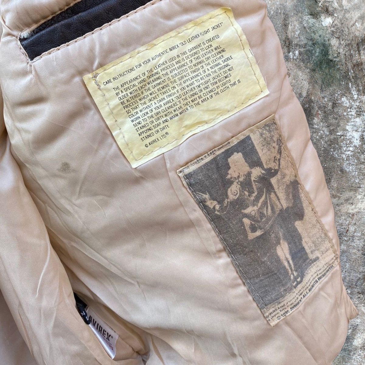 Avirex × Vintage RARE! VINTAGE AVIREX LEATHER JACKET A2 1991 Size US L / EU 52-54 / 3 - 5 Thumbnail