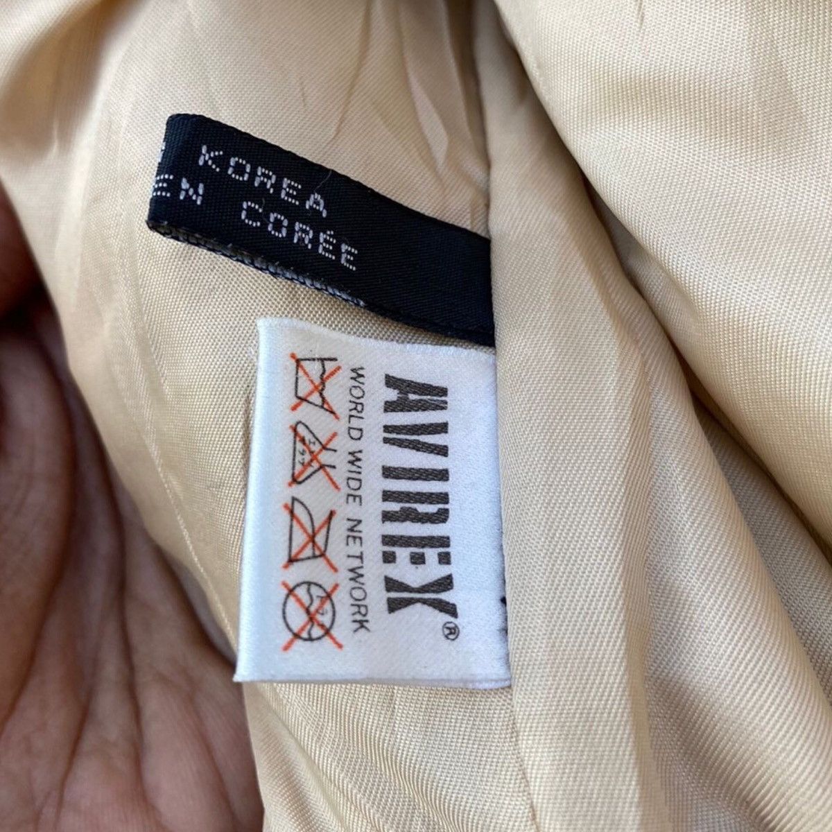 Avirex × Vintage RARE! VINTAGE AVIREX LEATHER JACKET A2 1991 Size US L / EU 52-54 / 3 - 8 Thumbnail