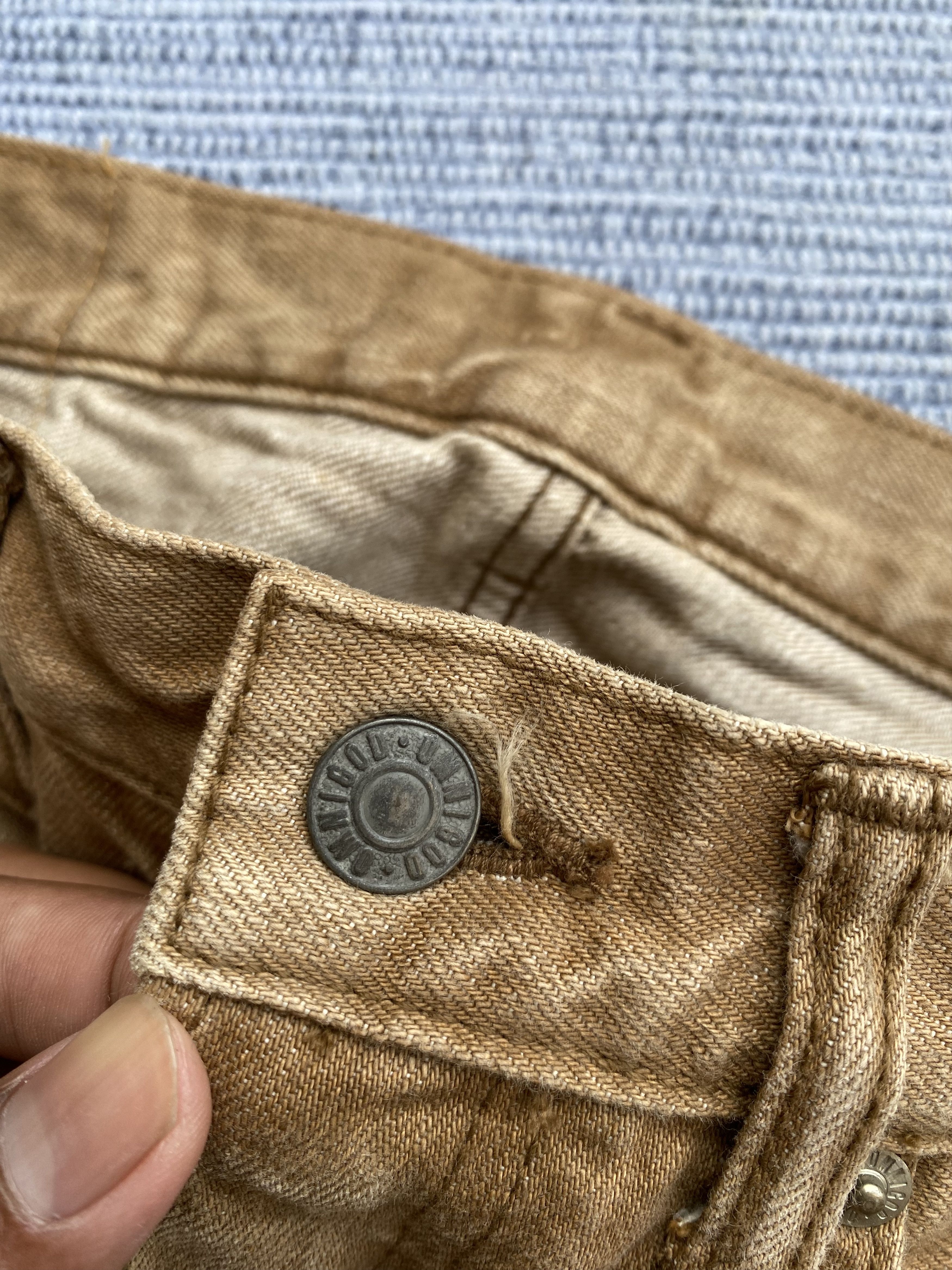 Japanese Brand vintage omnigod denim Size US 31 - 4 Thumbnail