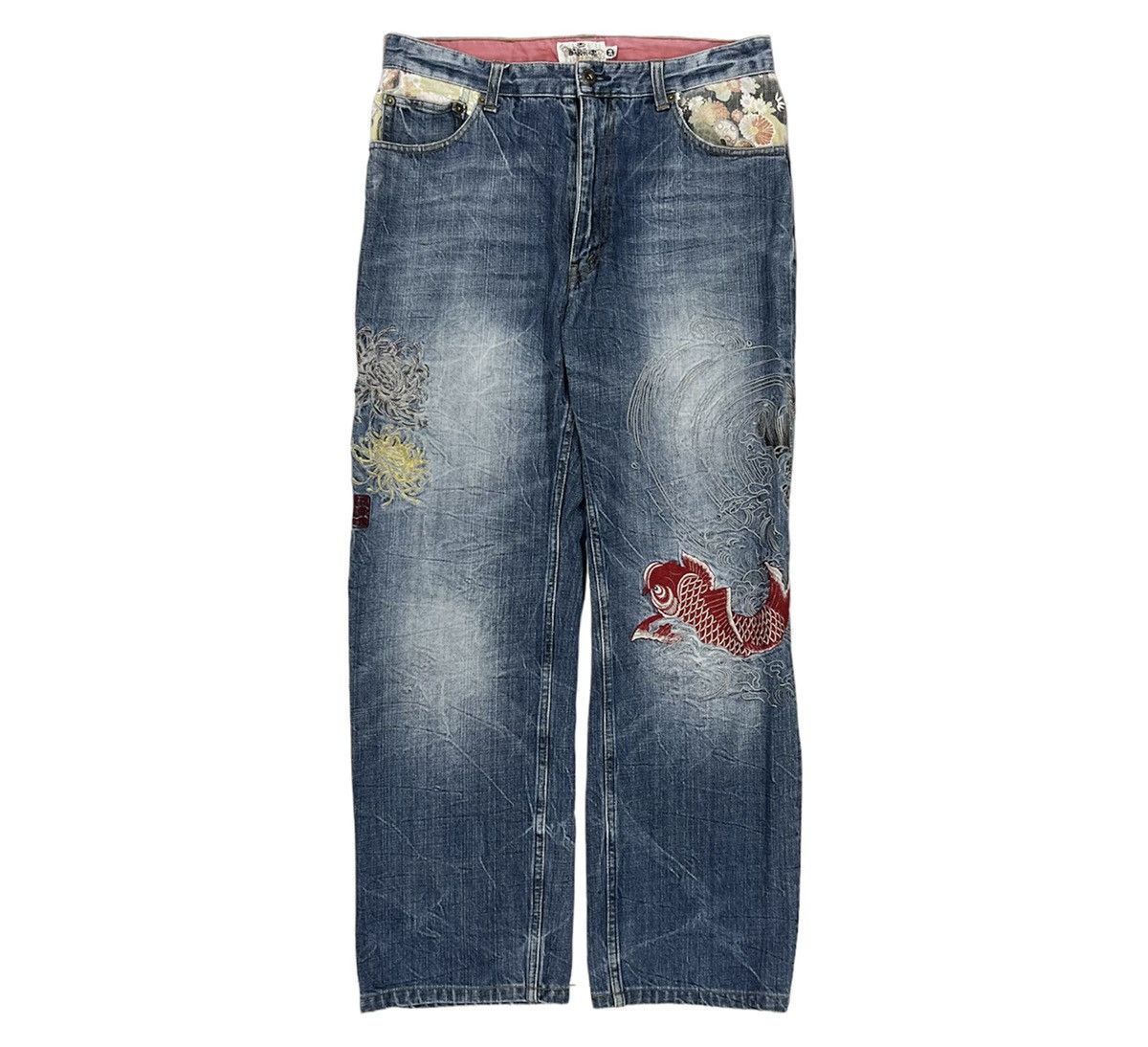 Karakuri Tamashi Sugoi Fish Denim