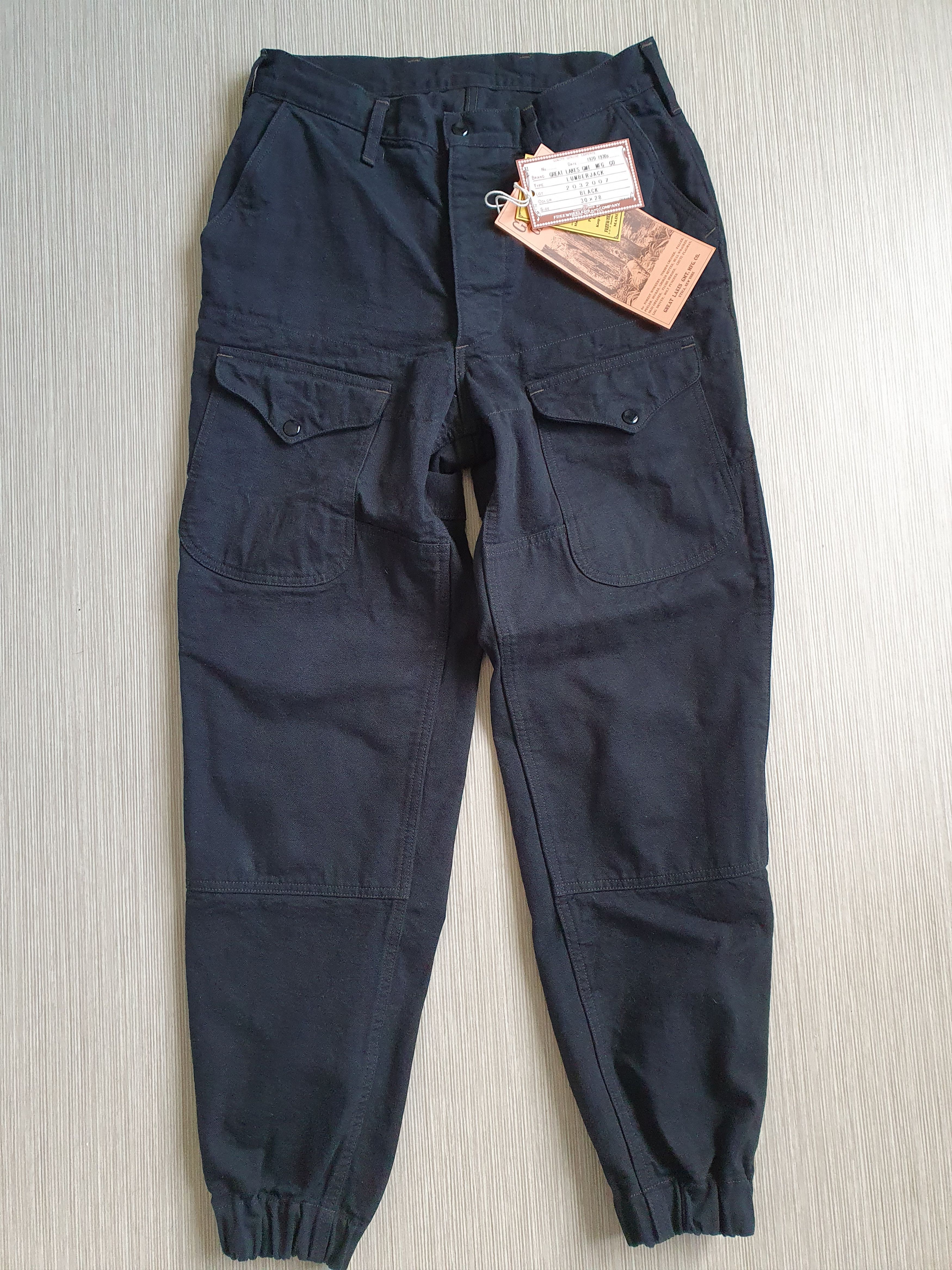 Freewheelers Lumberjack trousers black